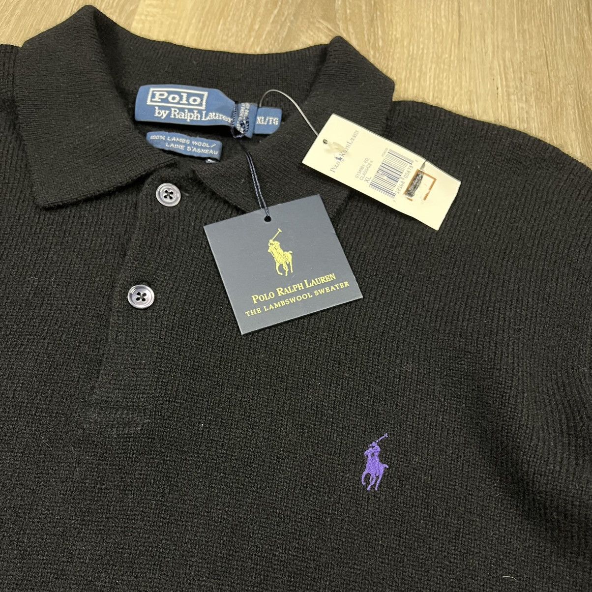 Polo Ralph Lauren VTG Polo Ralph Lauren Collar Sweater XL 100% Lambs Wool Size US XL / EU 56 / 4 - 4 Thumbnail