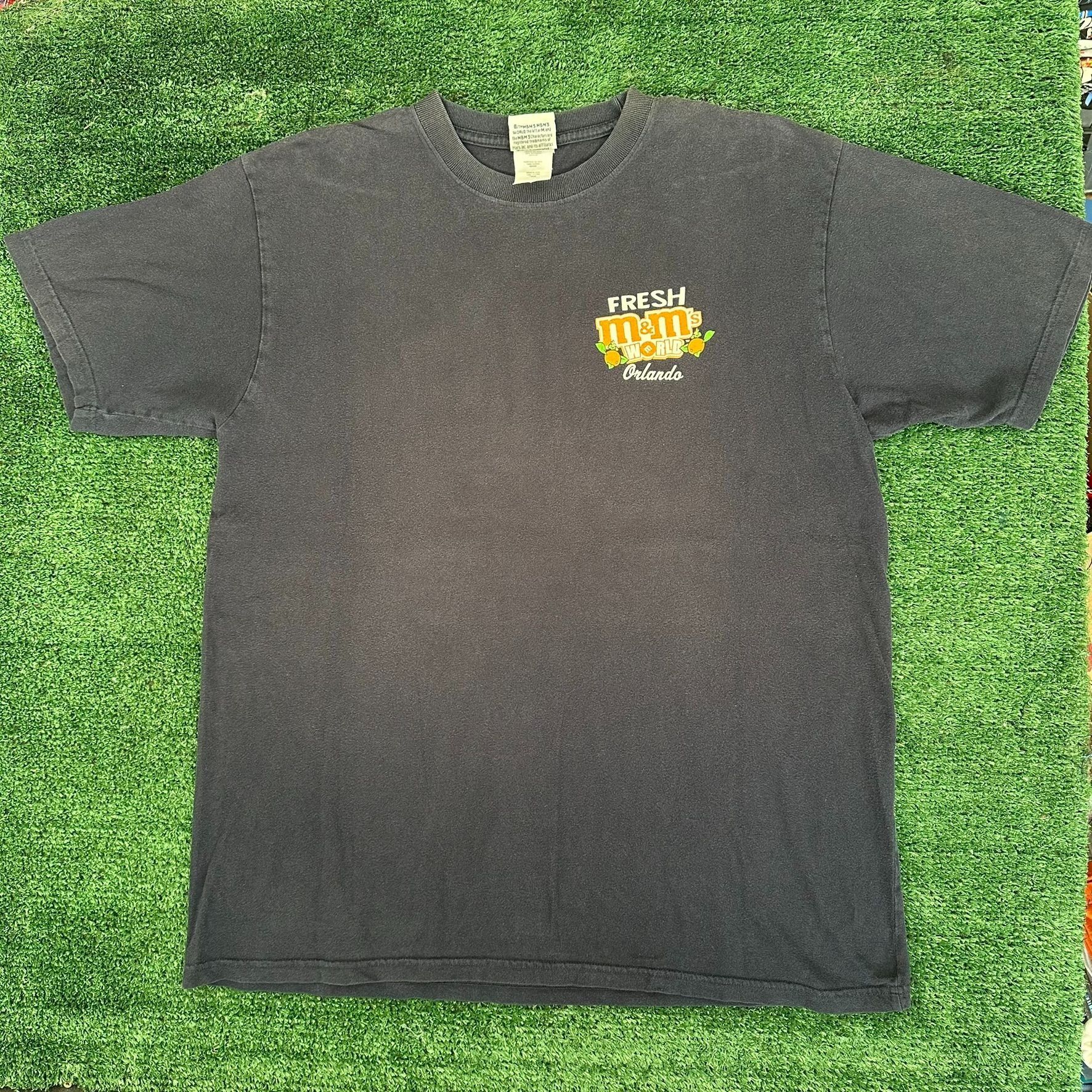 Vintage Vintage Y2K M&M's World Orlando T-Shirt Funny Florida Orange Size US L / EU 52-54 / 3 - 4 Thumbnail