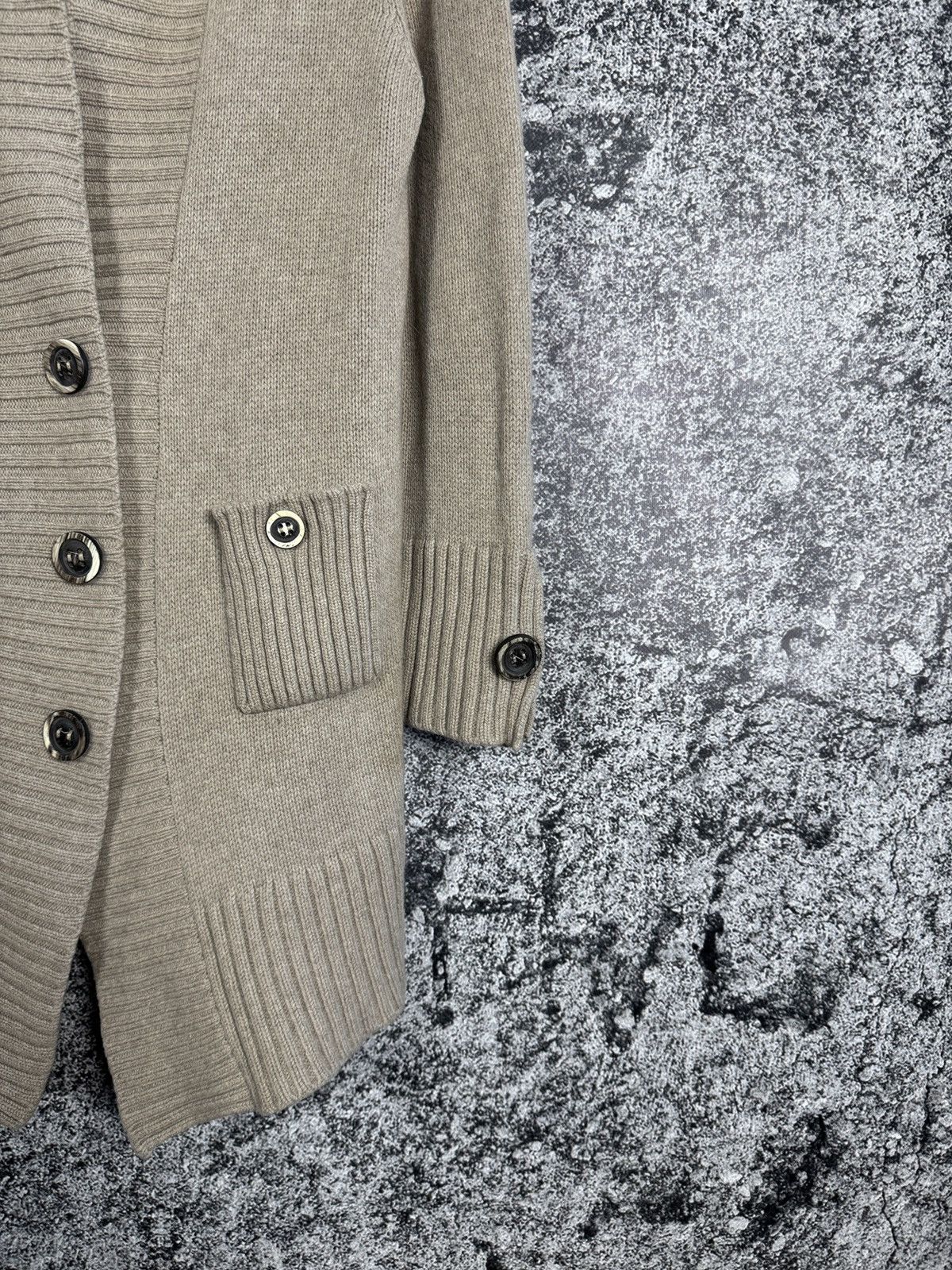 Brunello Cucinelli Rivamonti Wool Blend Button Cardigan Coat Brunello Cucinelli Size 3XL / US 20-22 - 5 Thumbnail