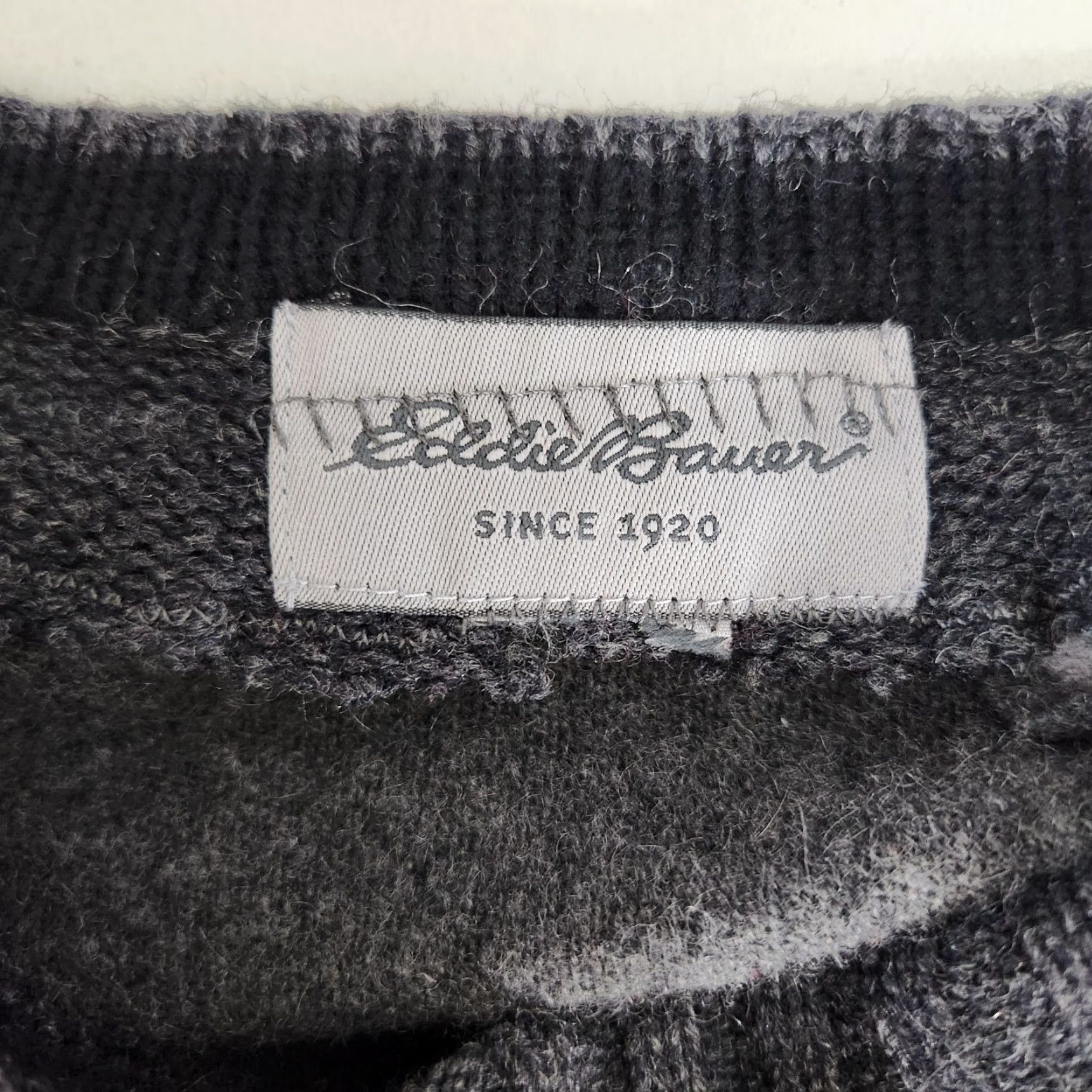 Eddie Bauer VINTAGE Eddie Bauer Patchwork Wool Cashmere Sweater Poncho OSFM Women’s Knits Bohemian City Equestrian Pony? Size ONE SIZE - 6 Thumbnail