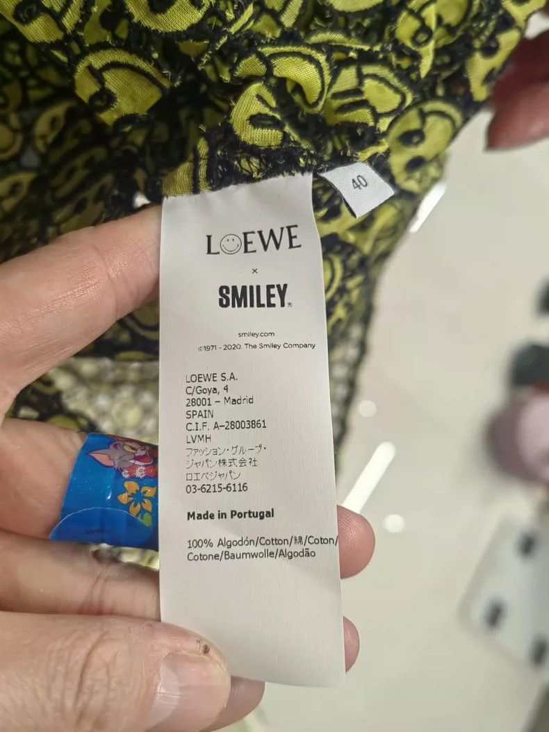 Loewe LOEWE size40 Smiley co-branded shirt Size US XXS / EU 40 - 6 Thumbnail