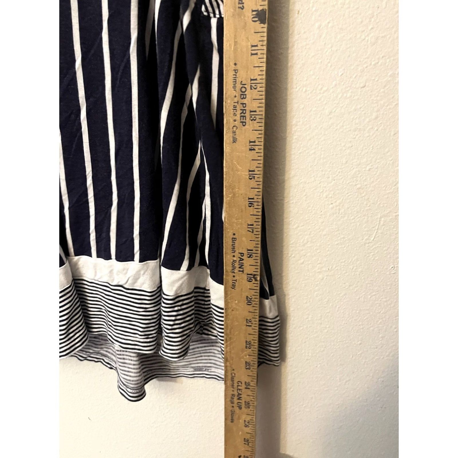 Vintage Simply Vera by Vera Wang Tank Sleeveless Size XS Blue Striped Size XS / US 0-2 / IT 36-38 - 4 Thumbnail