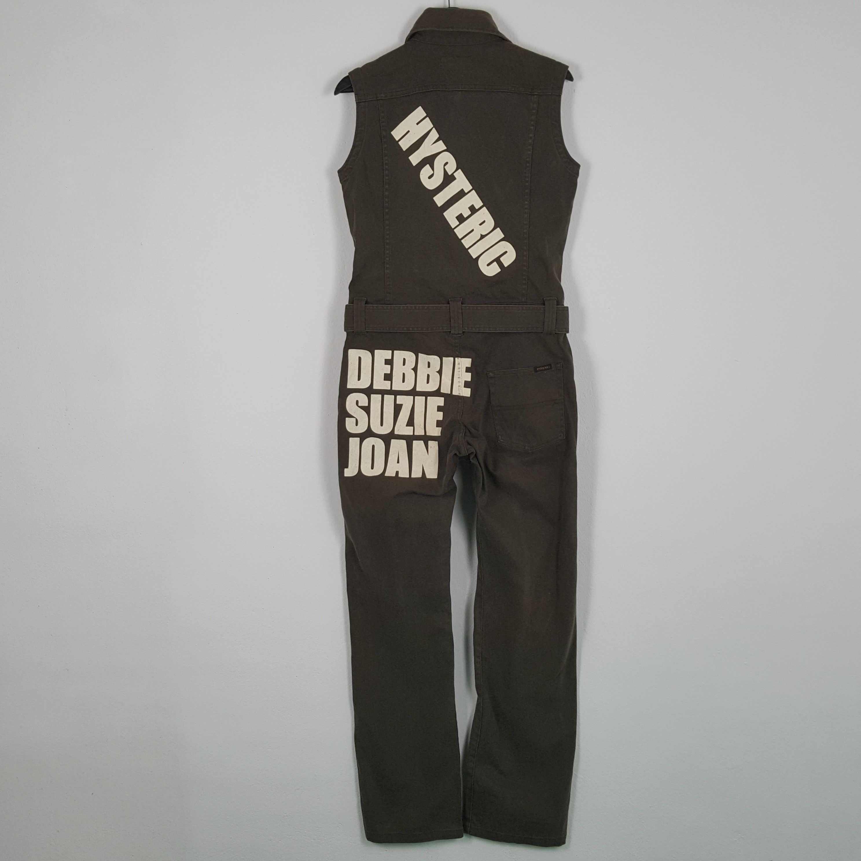 HYSTERIC GLAMOUR Japanese Brand Coverall Sleeveless Jacket
