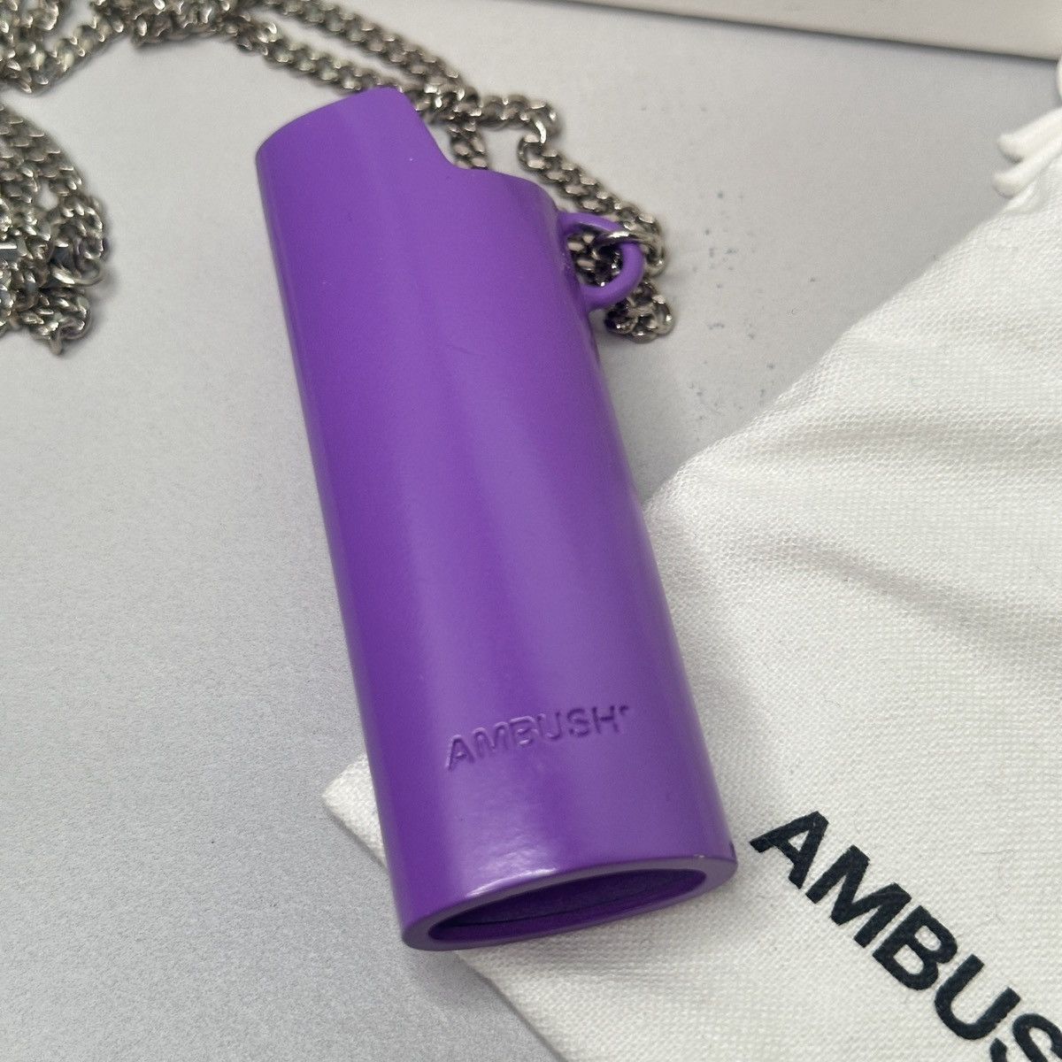 Ambush Design Ambush Lighter Case Necklace - Purple (Full Set) Size ONE SIZE - 3 Thumbnail