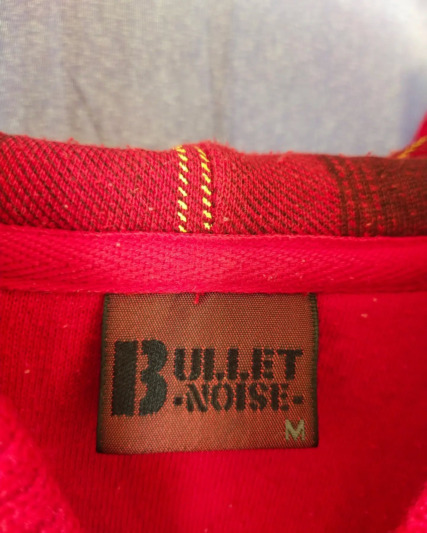 Bullet Noise Bullet Noise Red Plaid Flanel-like Zipper Hoodie Size US M / EU 48-50 / 2 - 4 Thumbnail