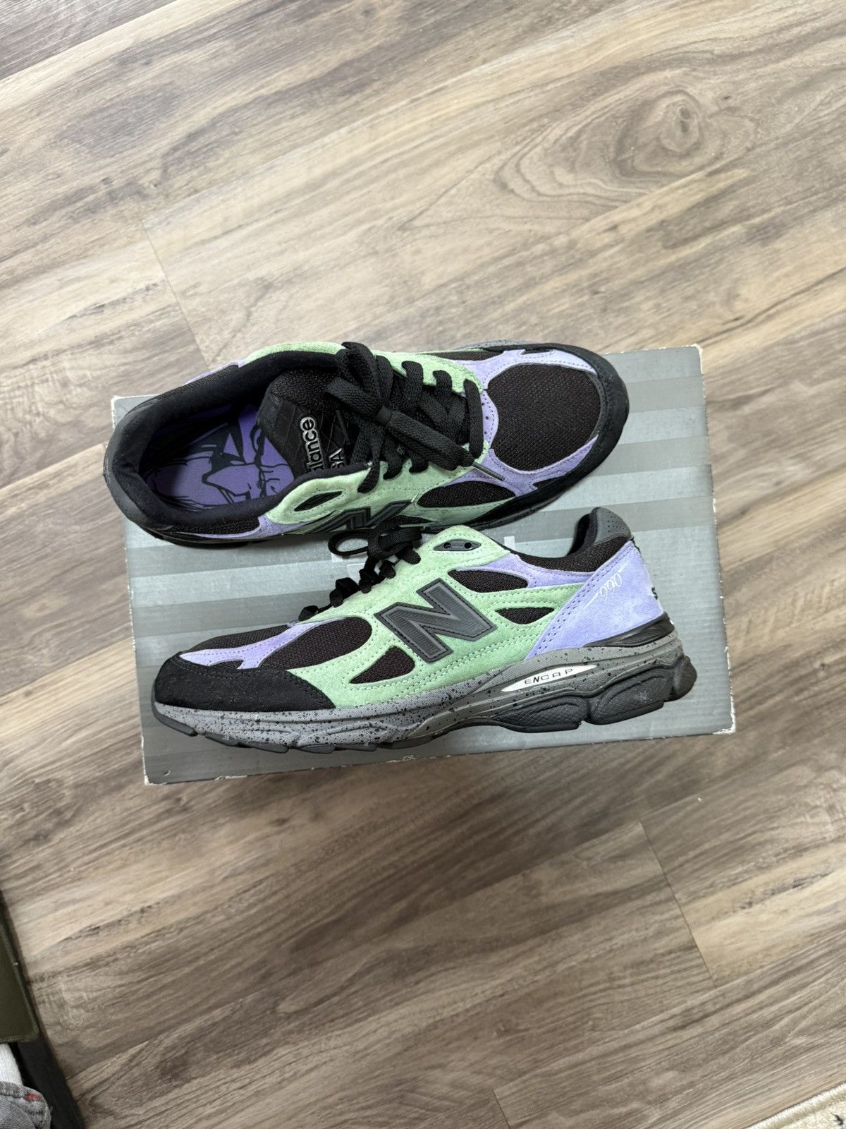 New Balance × Stray Rats Stray Rats x 990v3 Made in USA 'The Joker' Size US 10.5 / EU 43-44 - 3 Thumbnail