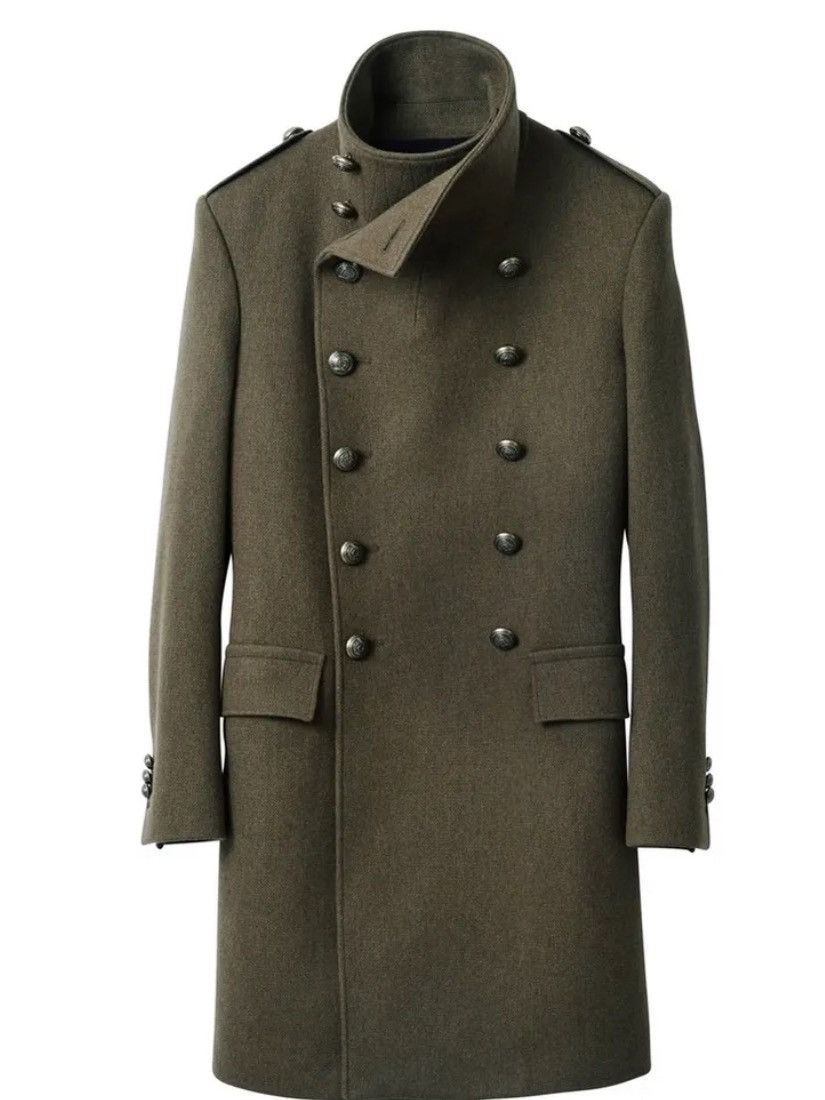 Balmain × H&M Balmain H&M coat Size US M / EU 48-50 / 2 - 1 Thumbnail