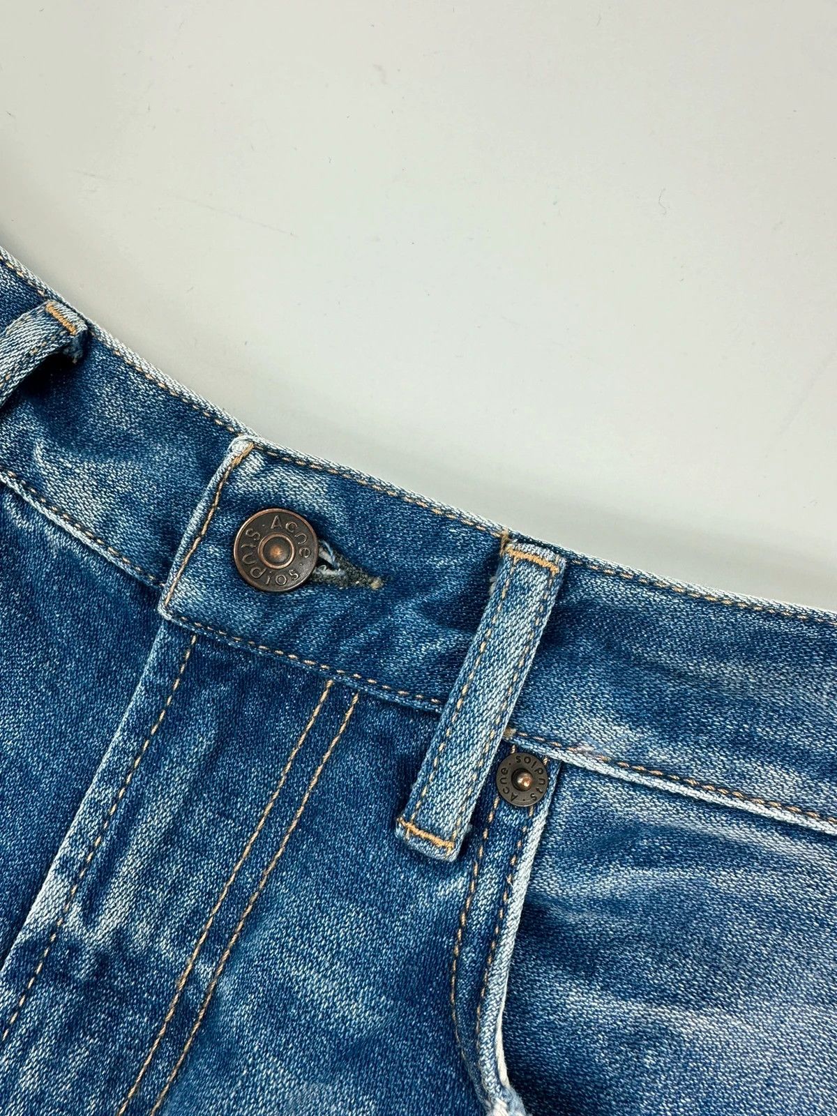 Acne Studios Acne Studio Sample Baggy Wide Legs Denim Pants Size 26" / US 2 / IT 38 - 7 Thumbnail