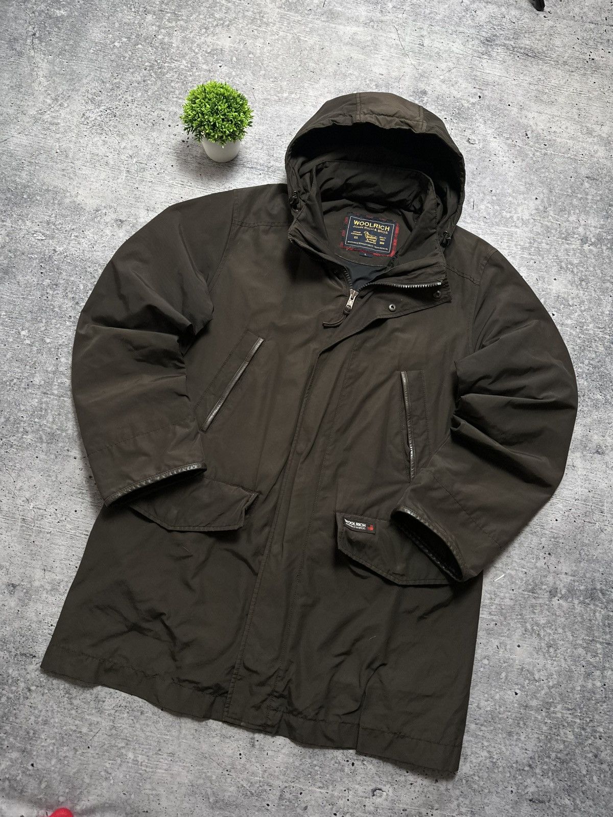 Woolrich Woolen Mills Woolrich 2 In 1 Down Puffer Rain USA 700 Y2K Parka Jacket Size US L / EU 52-54 / 3 - 7 Thumbnail