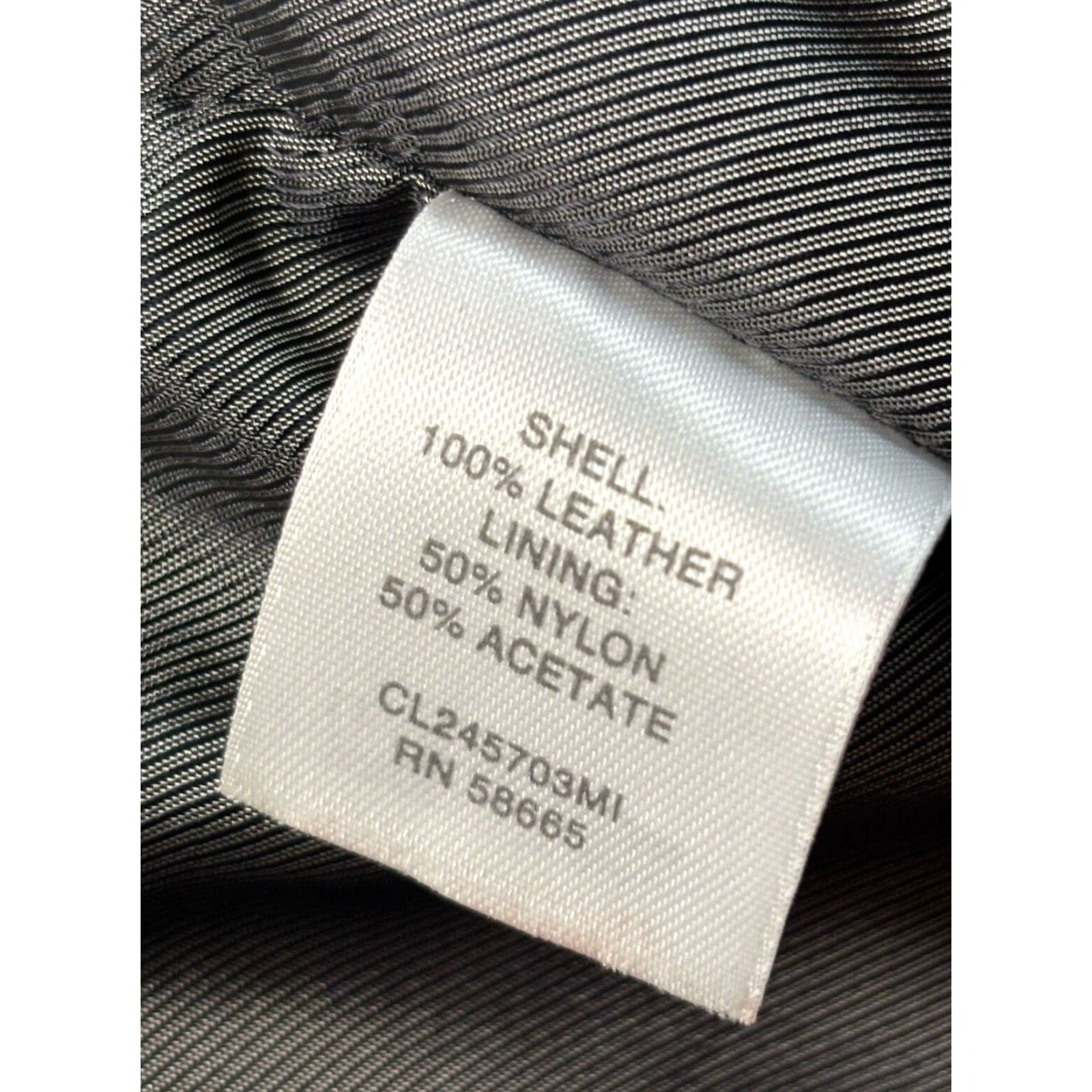 Vintage Women's Leather Blazer Jacket Small Gray Classiques Entier Size S / US 4 / IT 40 - 8 Thumbnail