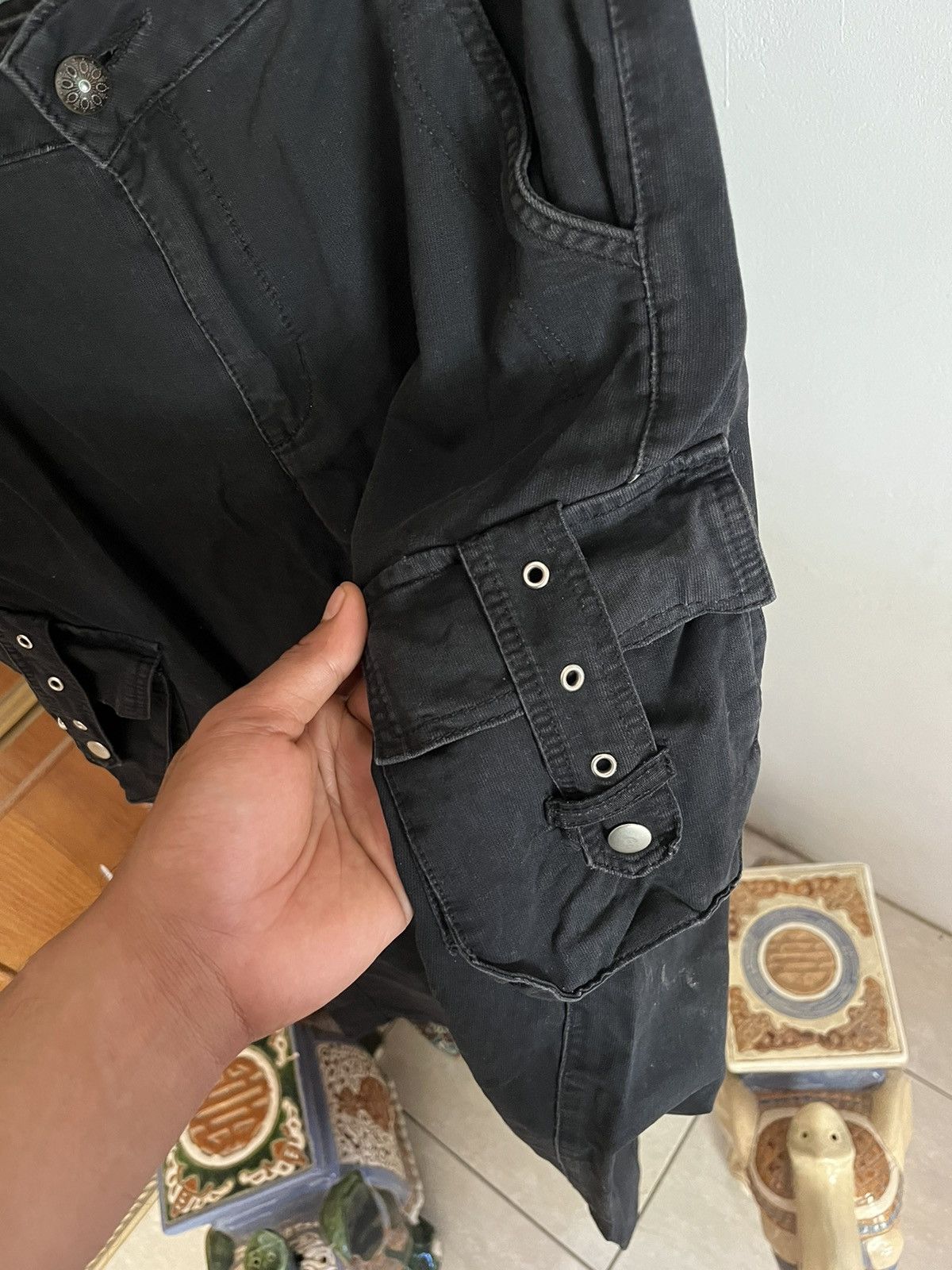 If Six Was Nine Y2K Bondage OY Jeans Size US 27 - 4 Thumbnail