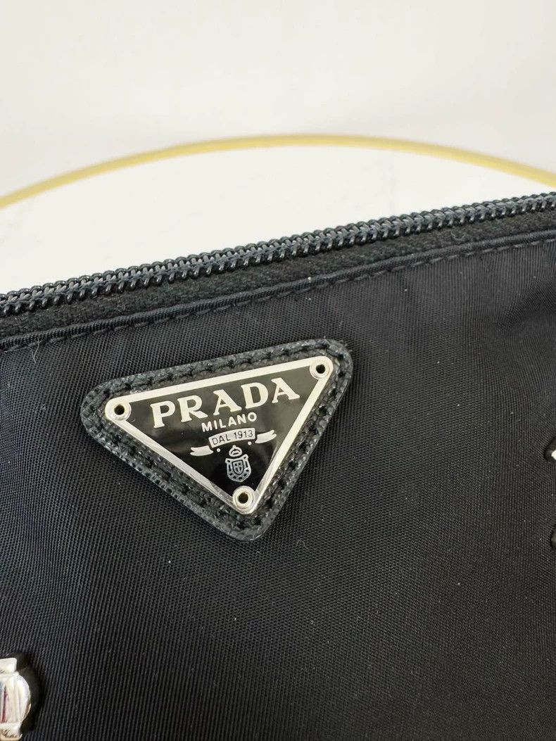 Prada Prada Nylon Bag with Colorful Pins -2505 Size ONE SIZE - 2 Thumbnail