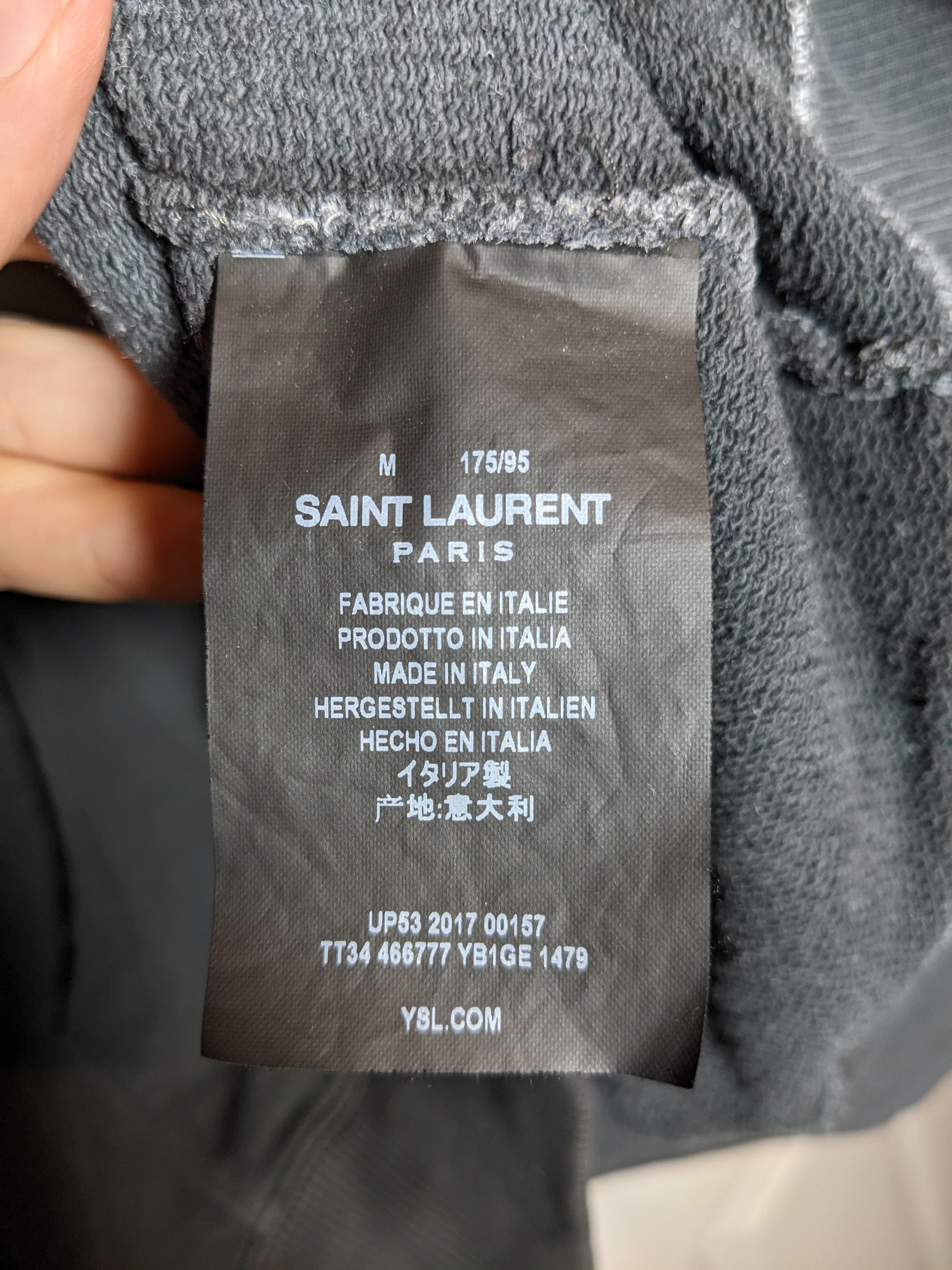 Saint Laurent Paris Love Me Forever hoodie Size US M / EU 48-50 / 2 - 4 Thumbnail