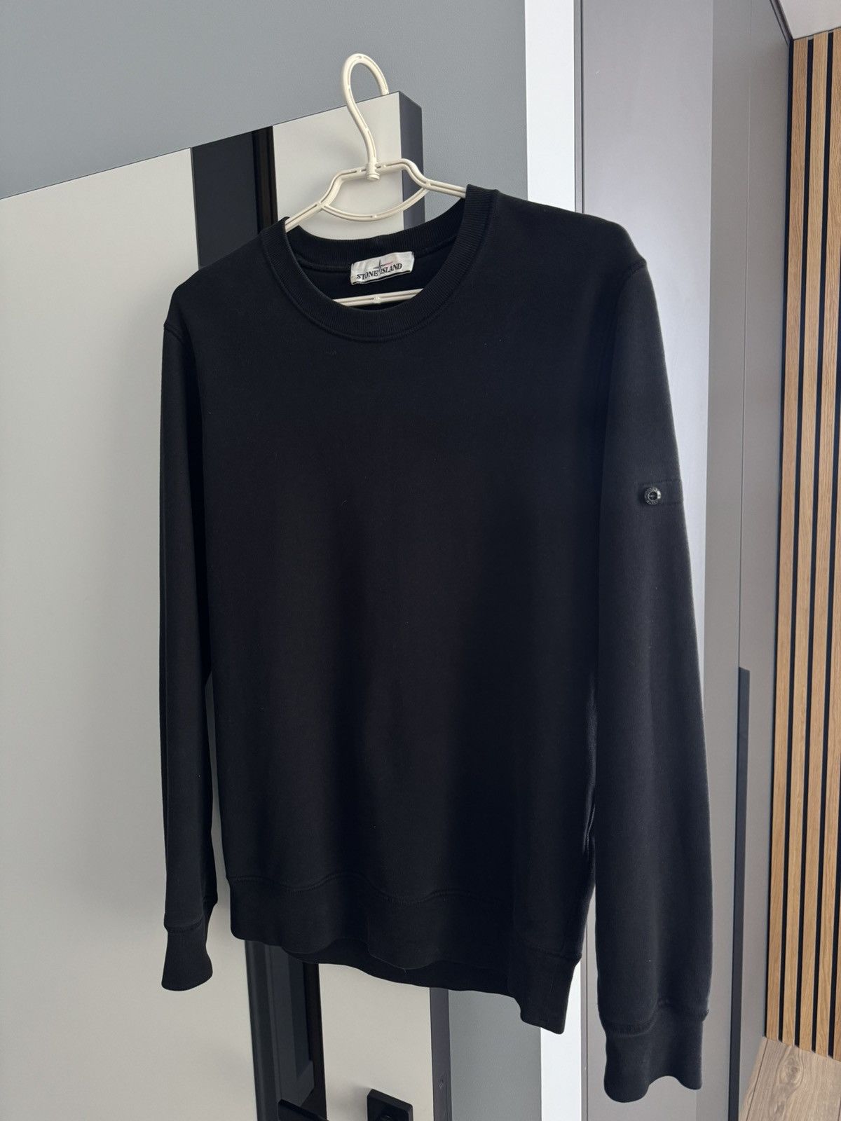 Stone Island Stone Island Sweatshirt Black Luxury Size S-M Rare Size US S / EU 44-46 / 1 - 3 Thumbnail