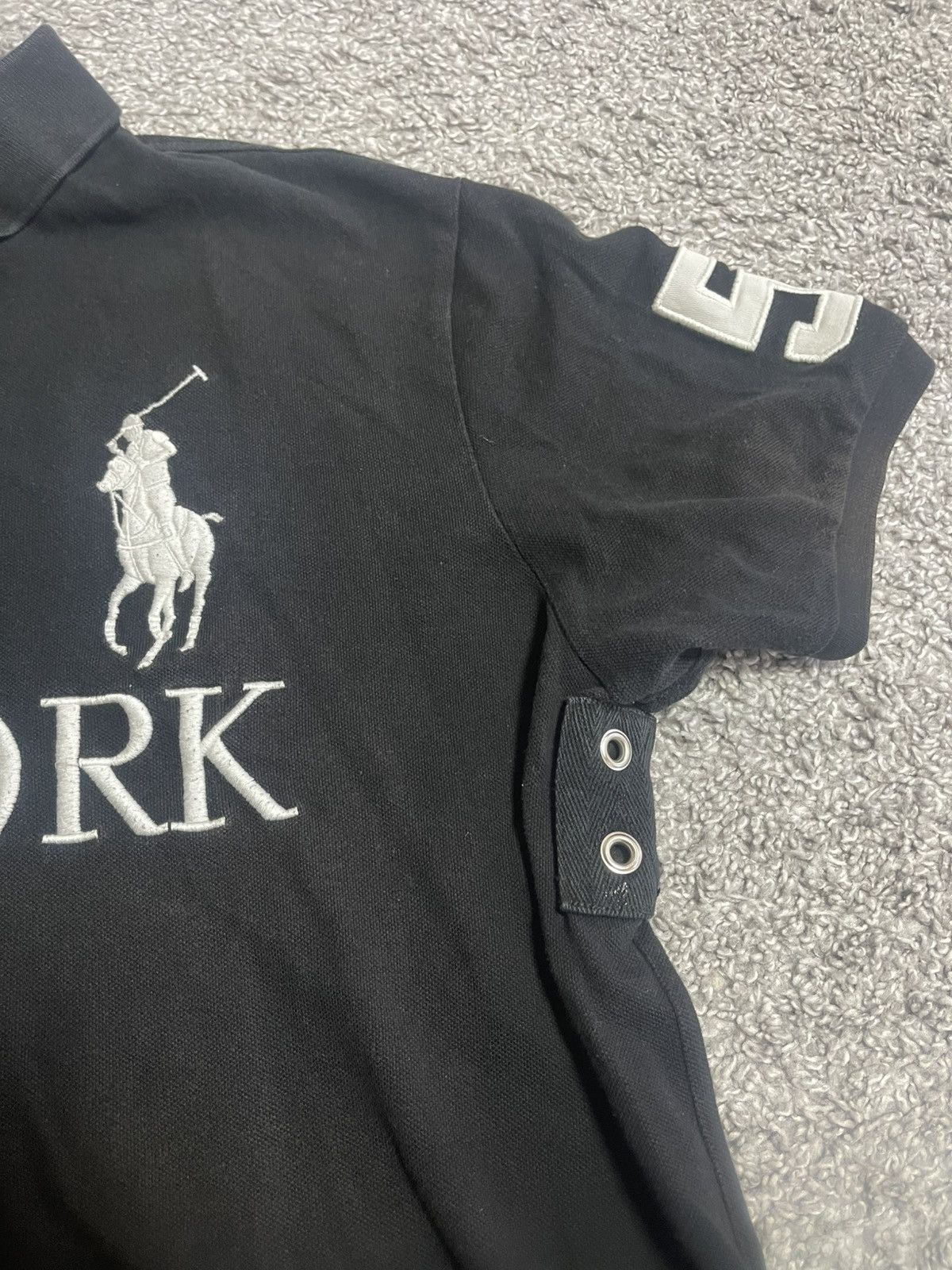 Polo Ralph Lauren × Vintage POLO RALPH LAUREN VINTAGE NEW YORK BIG LOGO T-SHIRT Size US XXL / EU 58 / 5 - 4 Thumbnail