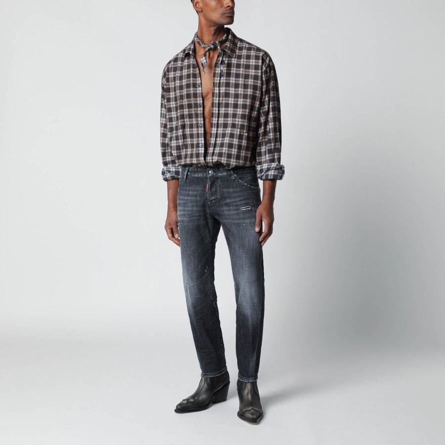 Dsquared2 o1d2blof0226 Slim Jeans in Black Size US 34 / EU 50 - 2 Thumbnail