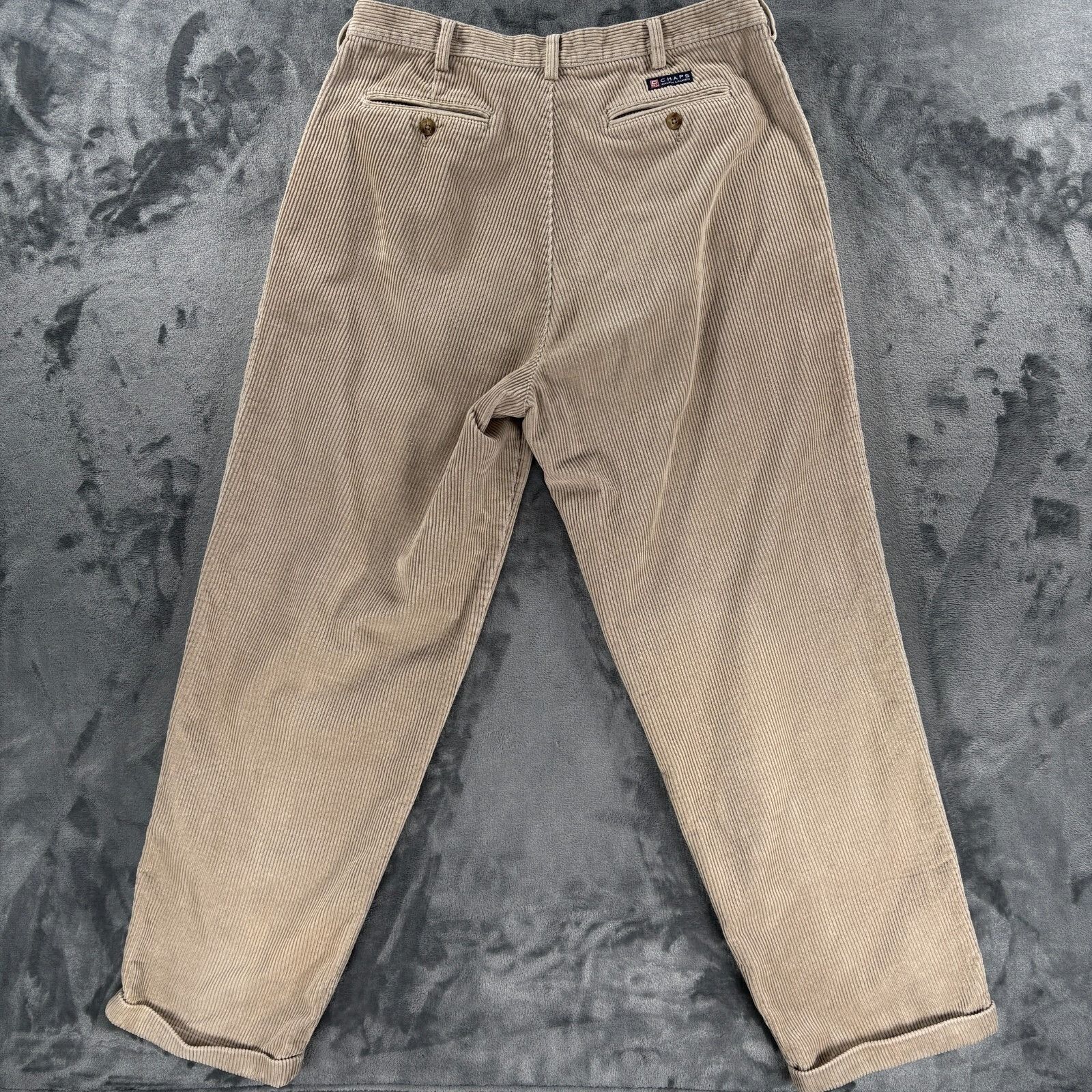 Polo Ralph Lauren Polo Ralph Lauren Vintage Tan Corduroy Pants Men 34x31 Prep Size US 34 / EU 50 - 2 Thumbnail