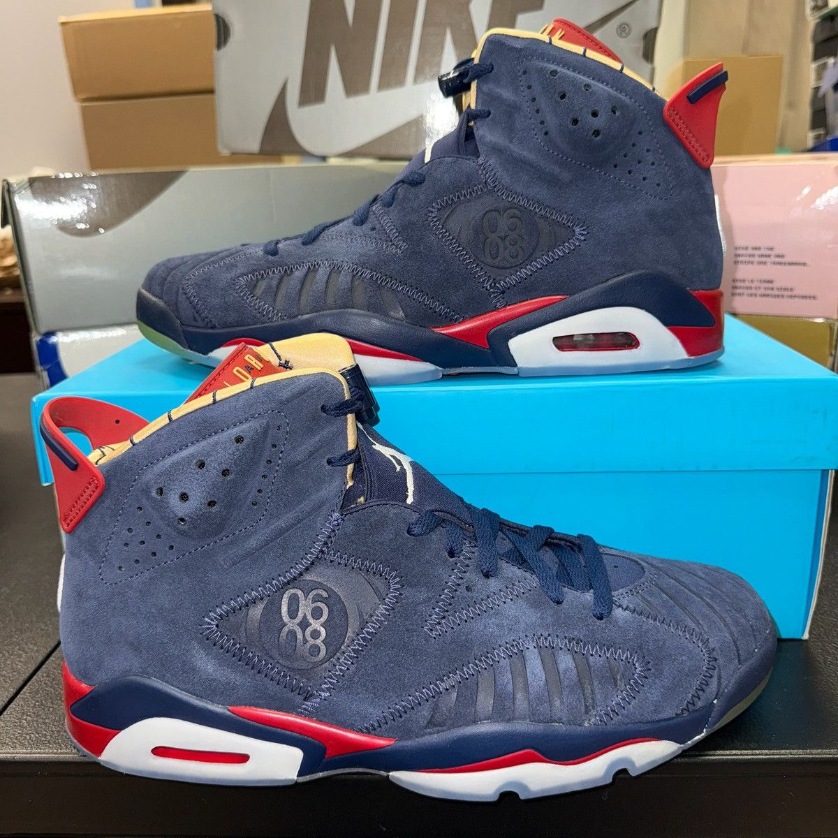 Jordan Brand × Nike Size 12 - Air Jordan 6 Retro 2019 Doernbecher - CI6293-416 Size US 12 / EU 45 - 1 Thumbnail