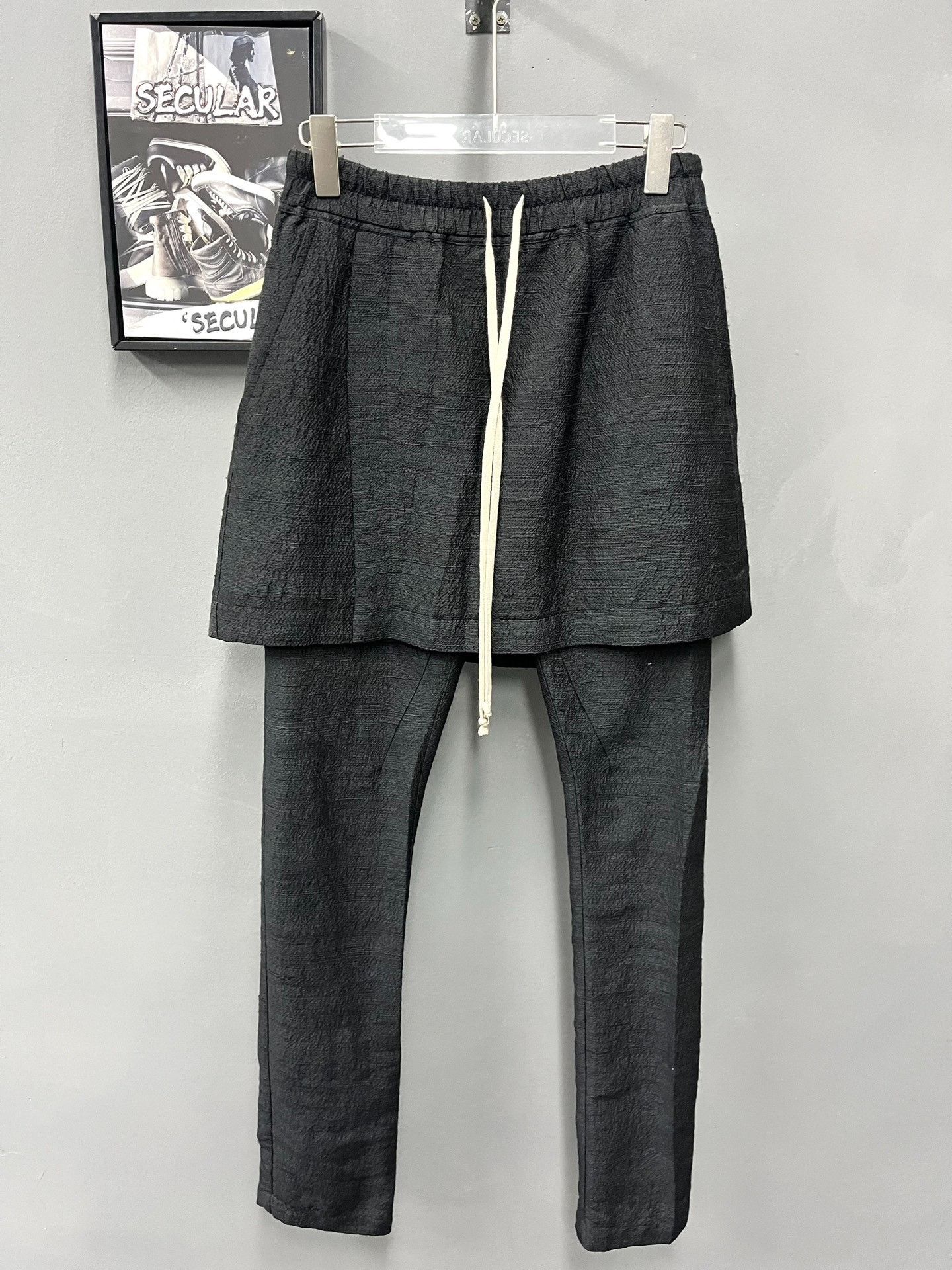 Rick Owens Rick Owens 12SS Silk Skirt Pants Size US 30 / EU 46 - 1 Thumbnail