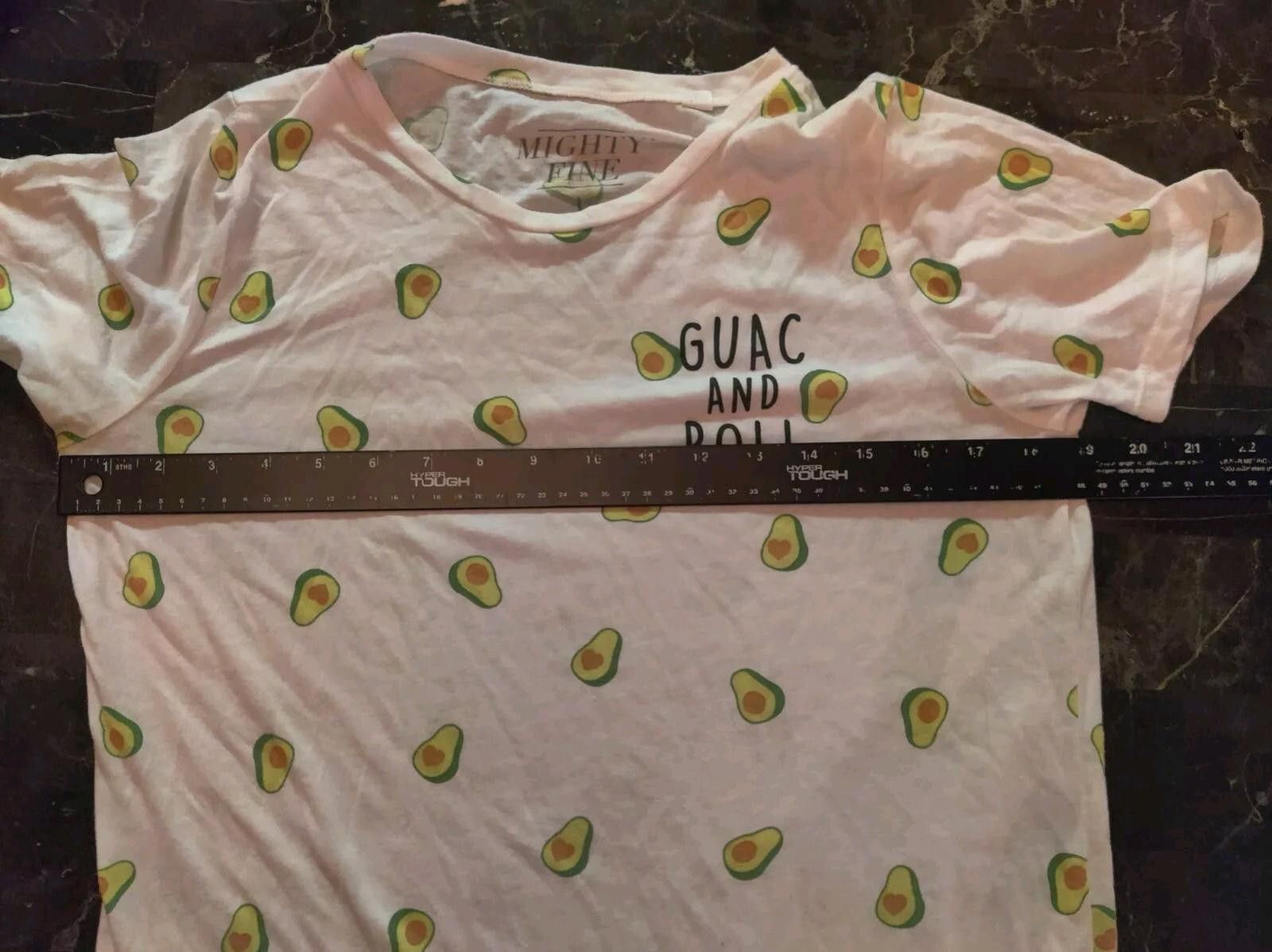 Other Mighty Fine Avocado Guac and Roll T-shirt Graphic Tee Funny Size L / US 10 / IT 46 - 11 Thumbnail