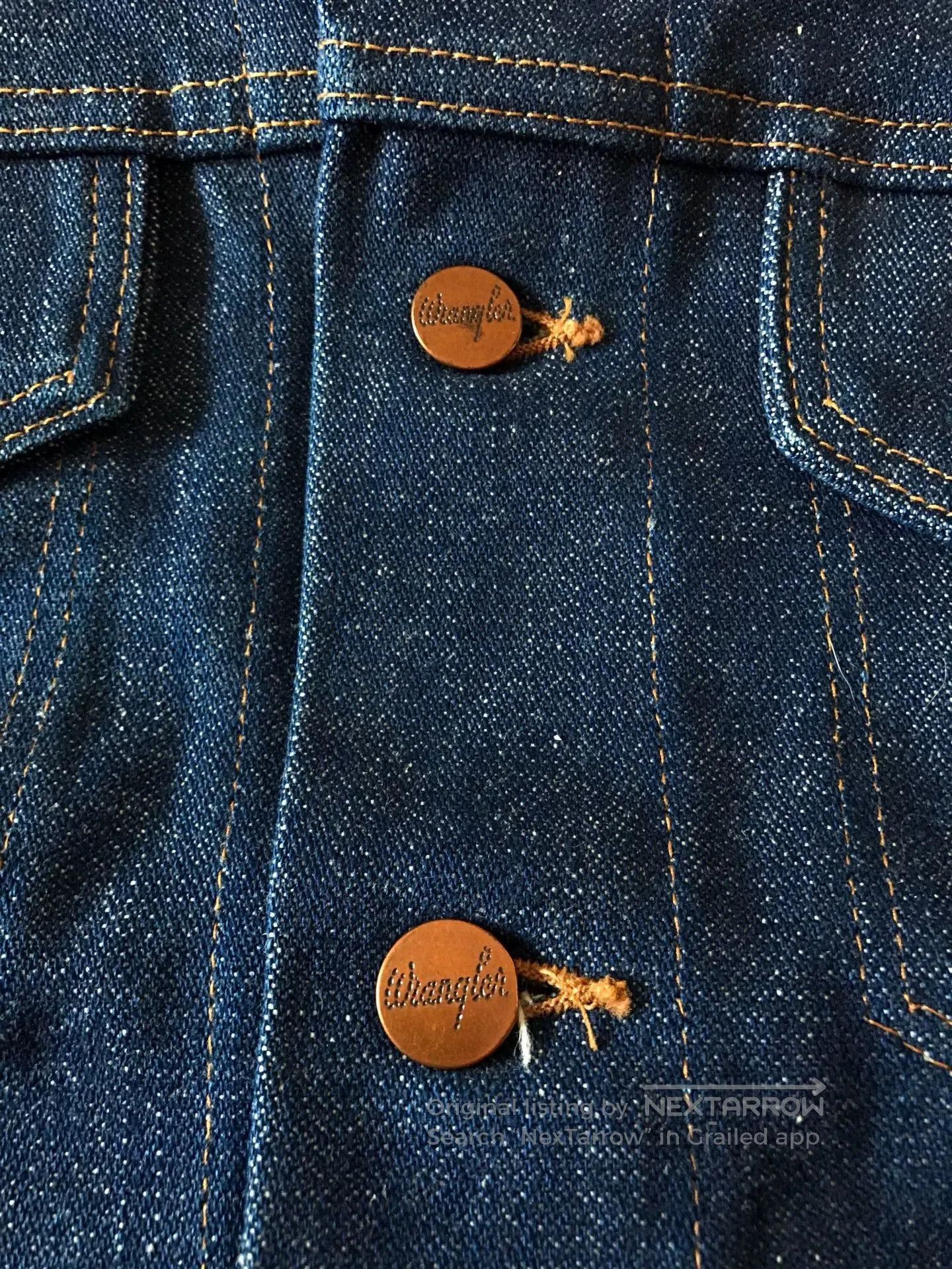 Wrangler 1960s Wrangler Type 3 Western Jacket. Size US S / EU 44-46 / 1 - 8 Thumbnail