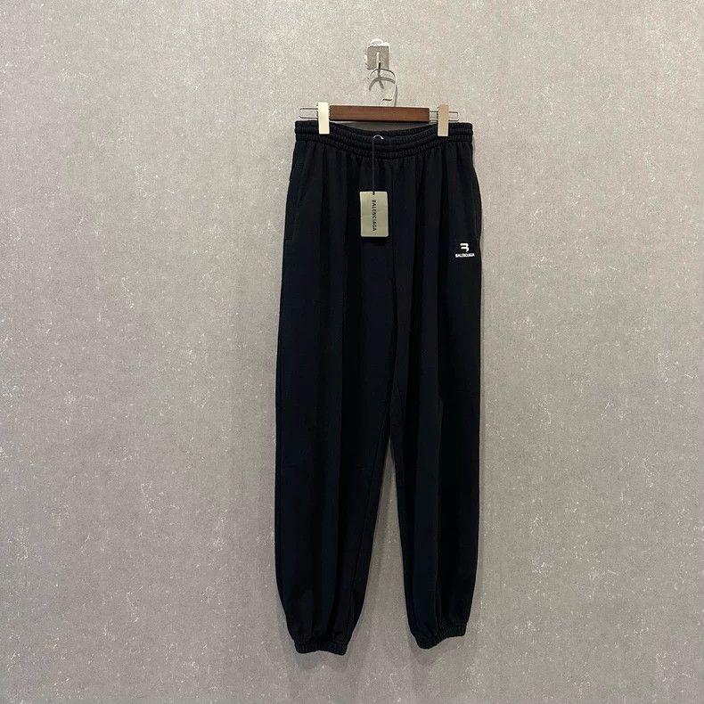 Balenciaga Balenciaga size S Solid Color Embroidered Letter Double Ho Size US 27 - 1 Thumbnail