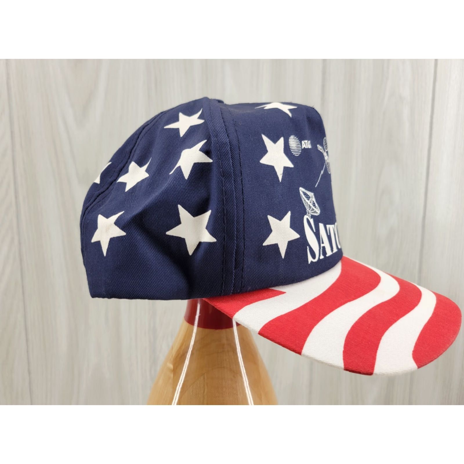 Vintage VINTAGE Cobra SnapBack Hat American Flag Men One Size Blue Size ONE SIZE - 4 Thumbnail