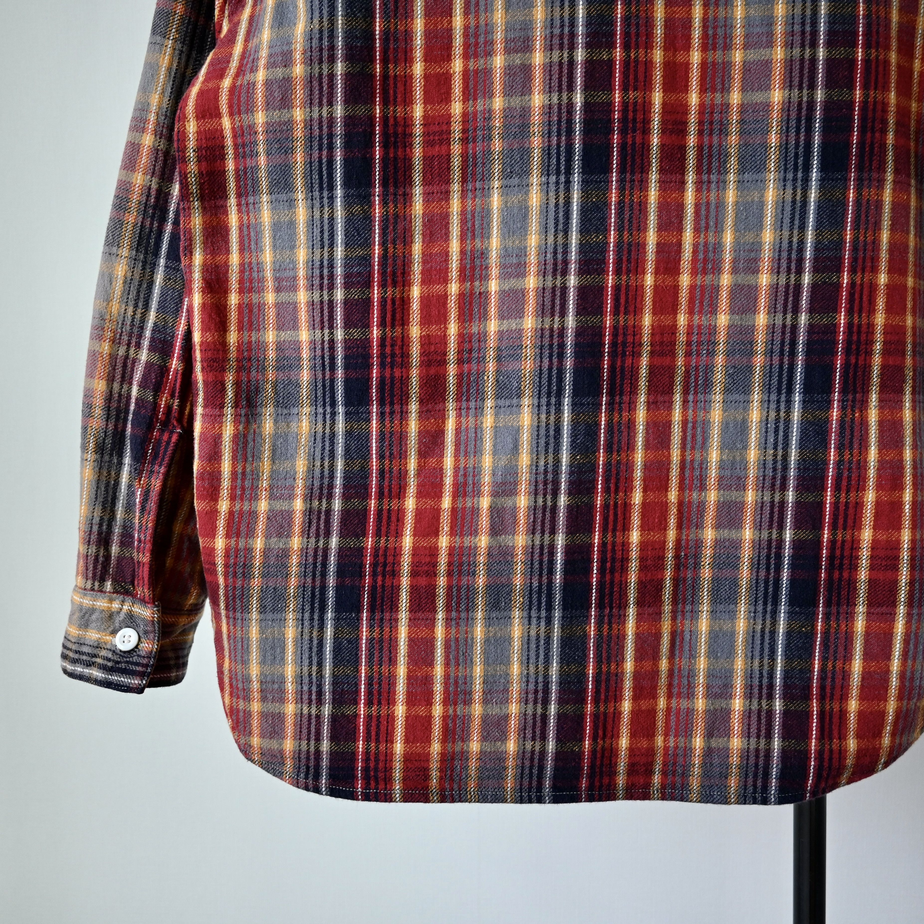 Warehouse & Co. DUBBLE WORKS by Warehouse heavyweight flannel shirt, 36 Size US XS / EU 42 / 0 - 5 Thumbnail