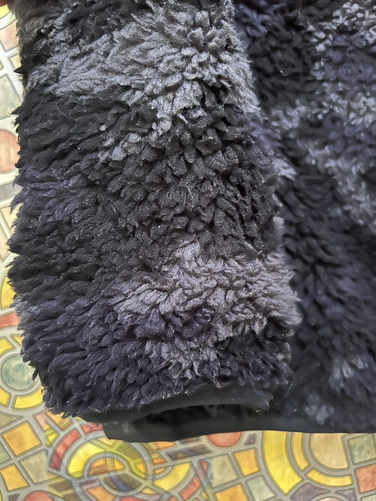 Japanese Brand × Uniqlo Uniqlo Hybrid Down Fleece Jacket Olive Fuzzy Sherpa (GJ31) Size US S / EU 44-46 / 1 - 9 Thumbnail