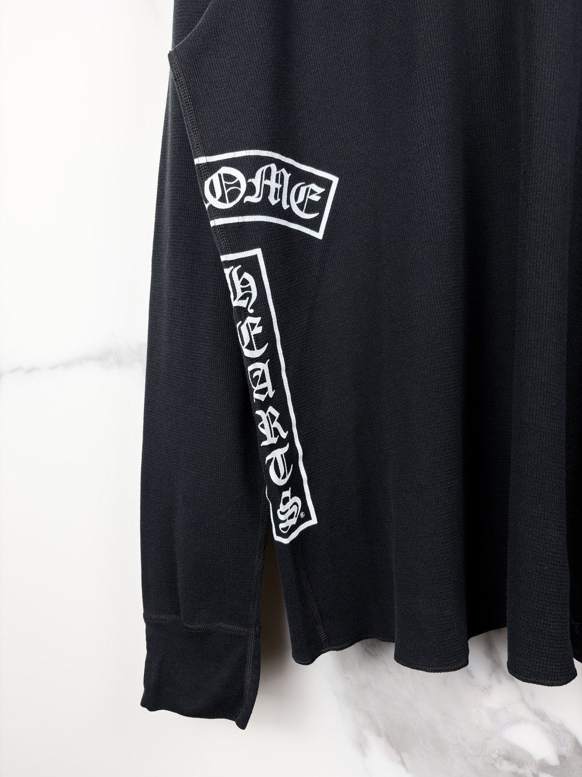 Chrome Hearts Chrome Hearts Vintage T Bar Fleur Thermal Longsleeve Shirt Size US XXL / EU 58 / 5 - 3 Thumbnail