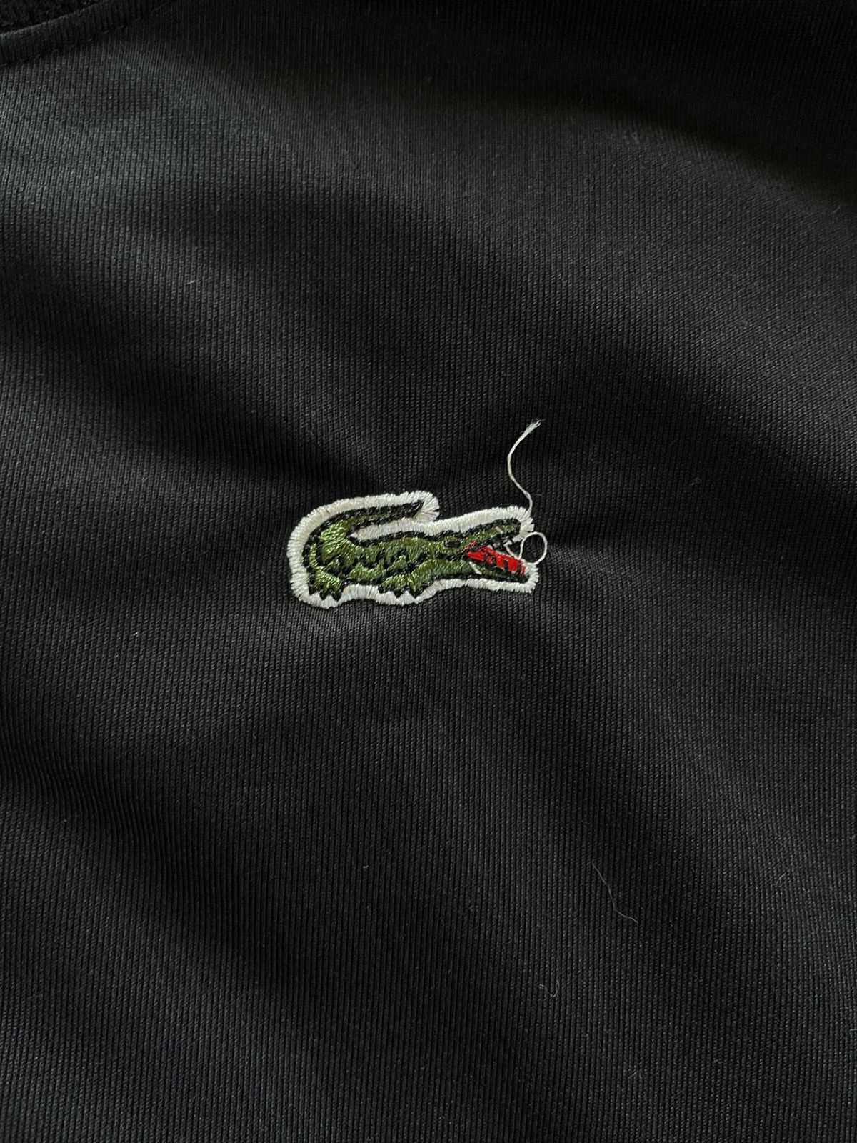 Lacoste × Vintage Original Vintage Lacoste Sweater Black XL Size US XL / EU 56 / 4 - 5 Thumbnail