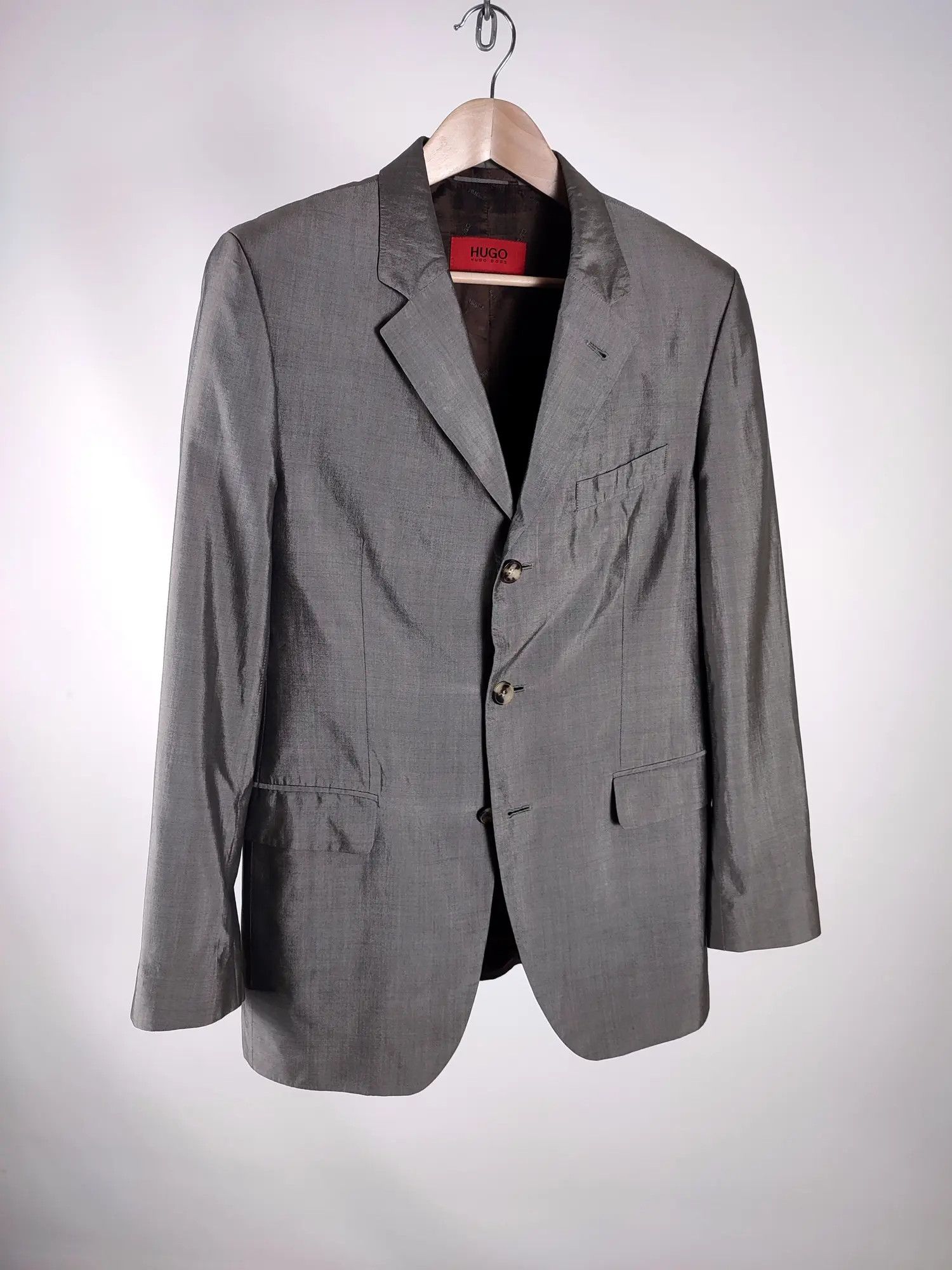Hugo Boss Hugo Boss 100% Silk Blazer Size 46R - 1 Thumbnail