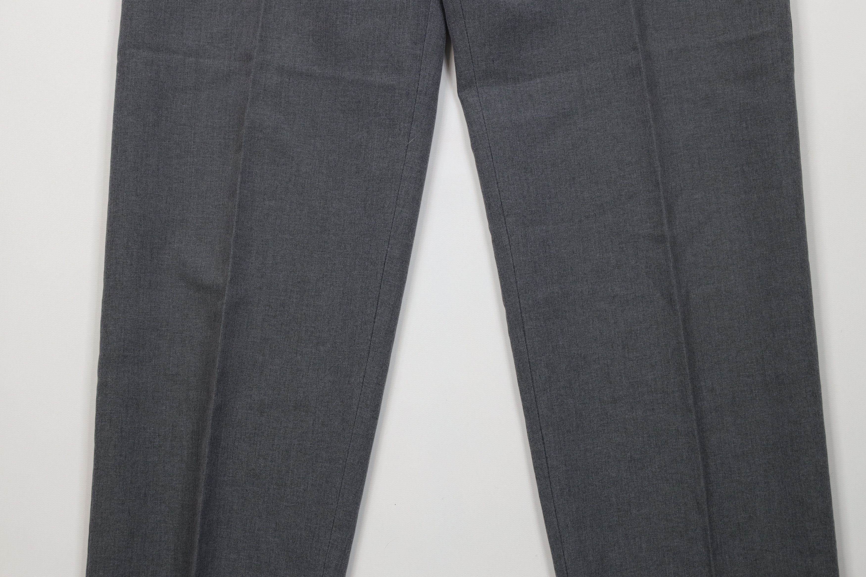 Levi's Vintage 80s 90s Levis Knit Straight Leg Chino Pants Gray USA Size US 30 / EU 46 - 3 Thumbnail