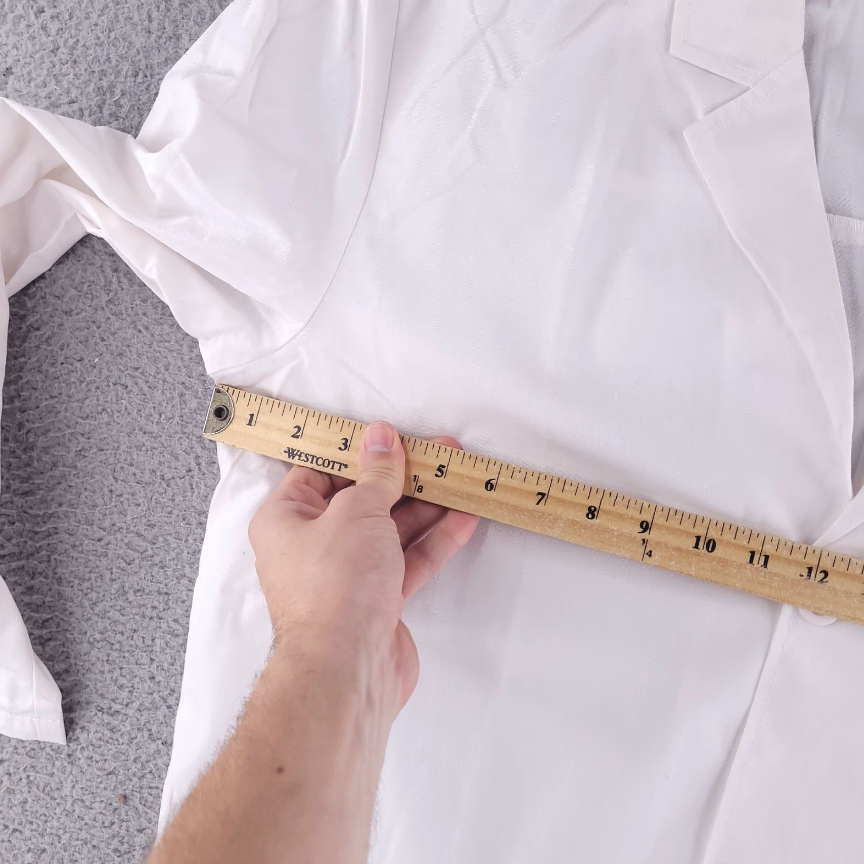 Dickies Dickies Lab Coat Unisex Large White Medical Coat Size US L / EU 52-54 / 3 - 6 Thumbnail