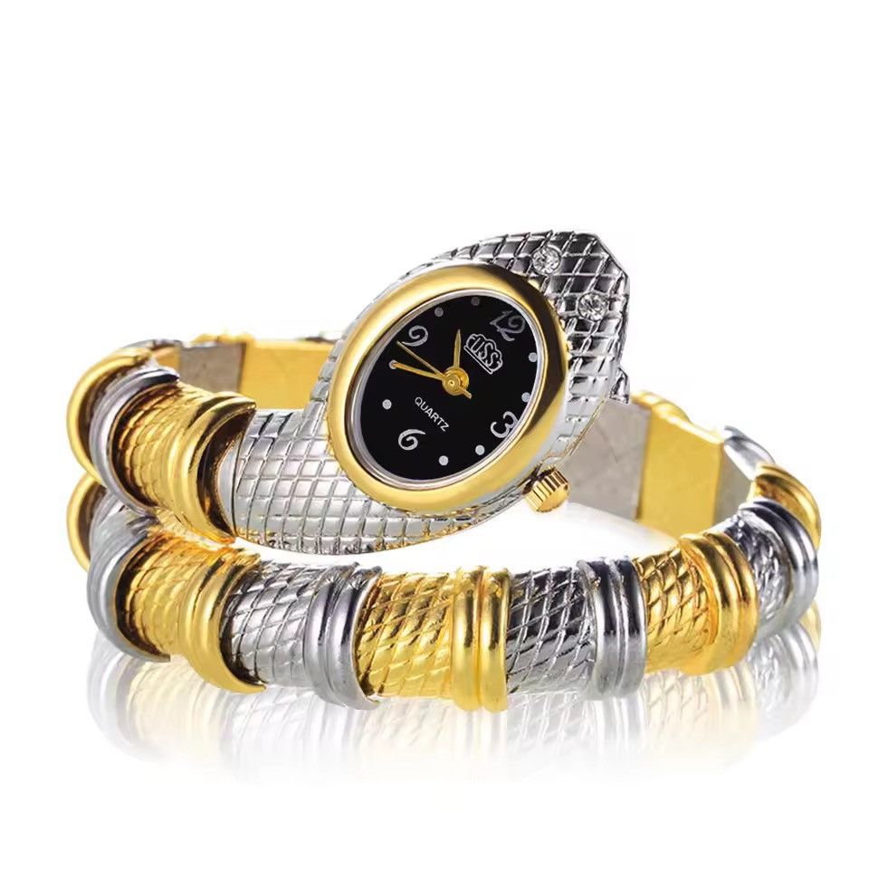 Japanese Brand Serpent Wrap Around Bangle Watch Size ONE SIZE - 3 Thumbnail