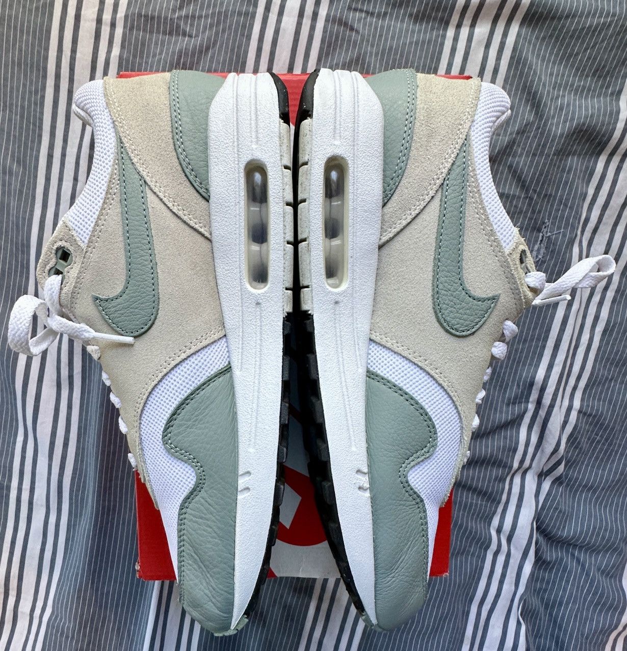 Nike Nike Air Max 1 SC “Mica Green” Size US 11 / EU 44 - 6 Thumbnail