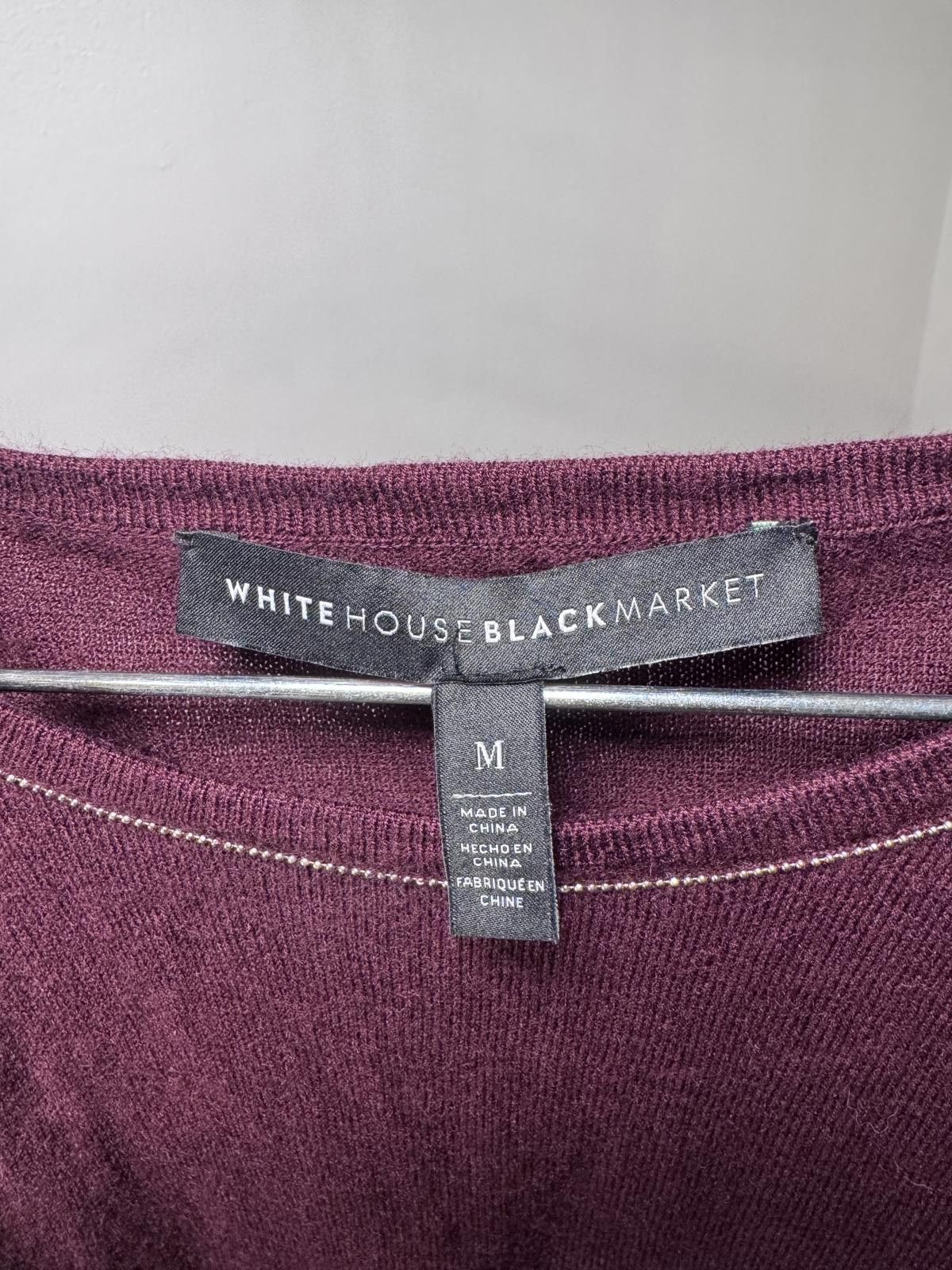 Worthington Worthington Women's Sleeveless Sweater Top, Burgundy Size M / US 6-8 / IT 42-44 - 5 Thumbnail