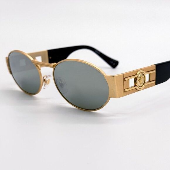 Versace NEW VERSACE SUNGLASSES VE2264 1002/30 SILVER WOMEN EYEWEAR V Size ONE SIZE - 6 Thumbnail