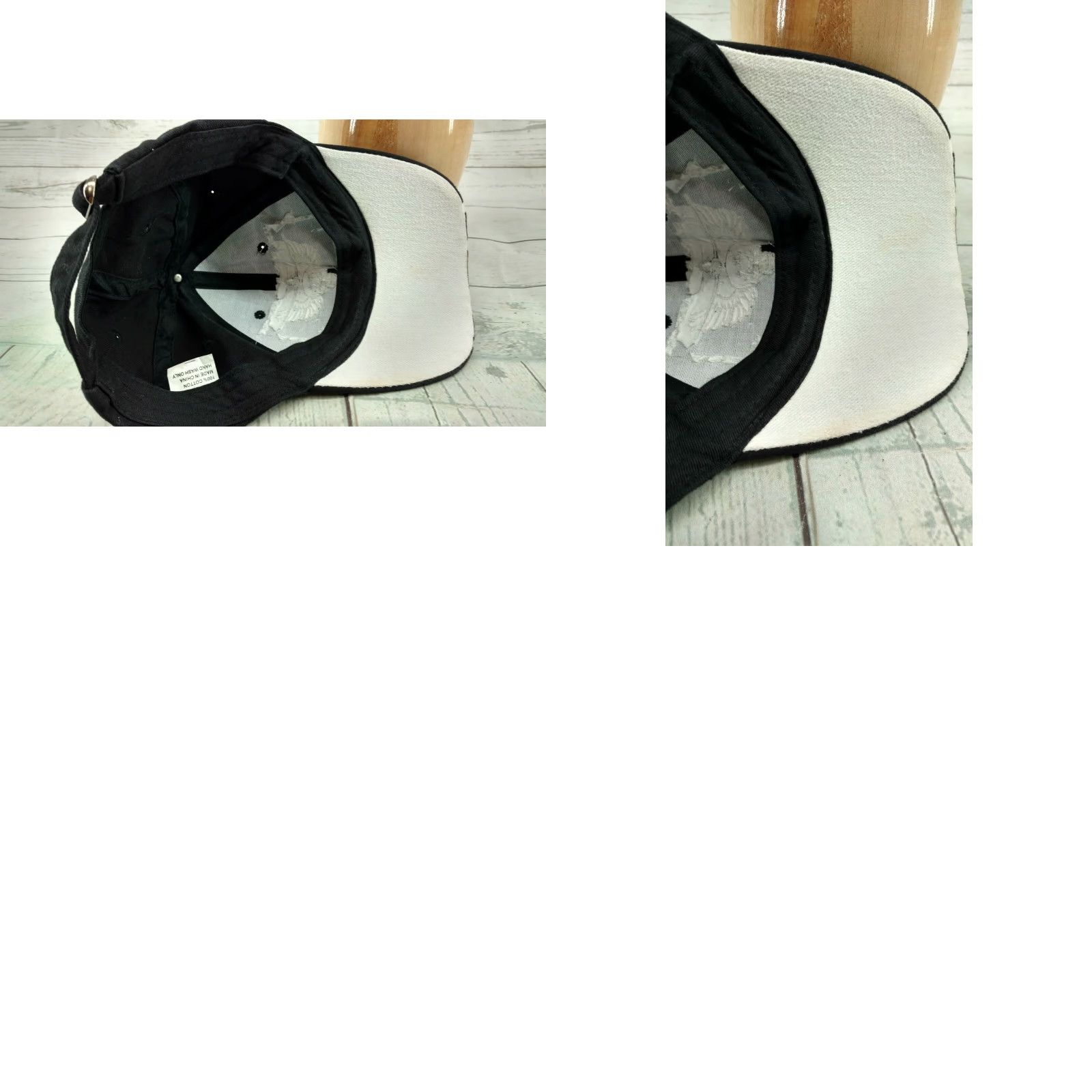 Vintage Jack Edwards Airport Gulf Air Center Black Hat Size ONE SIZE - 8 Thumbnail