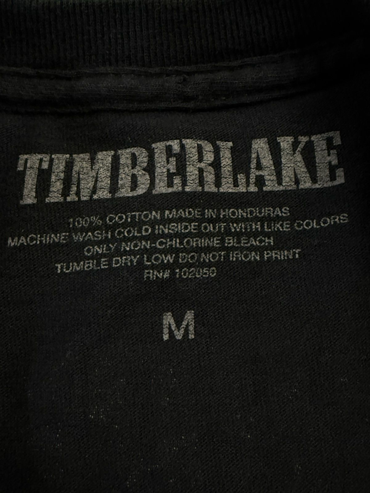 Other Justin Timberlake Man Of The Woods Tee Medium Black Tour Size US M / EU 48-50 / 2 - 3 Thumbnail