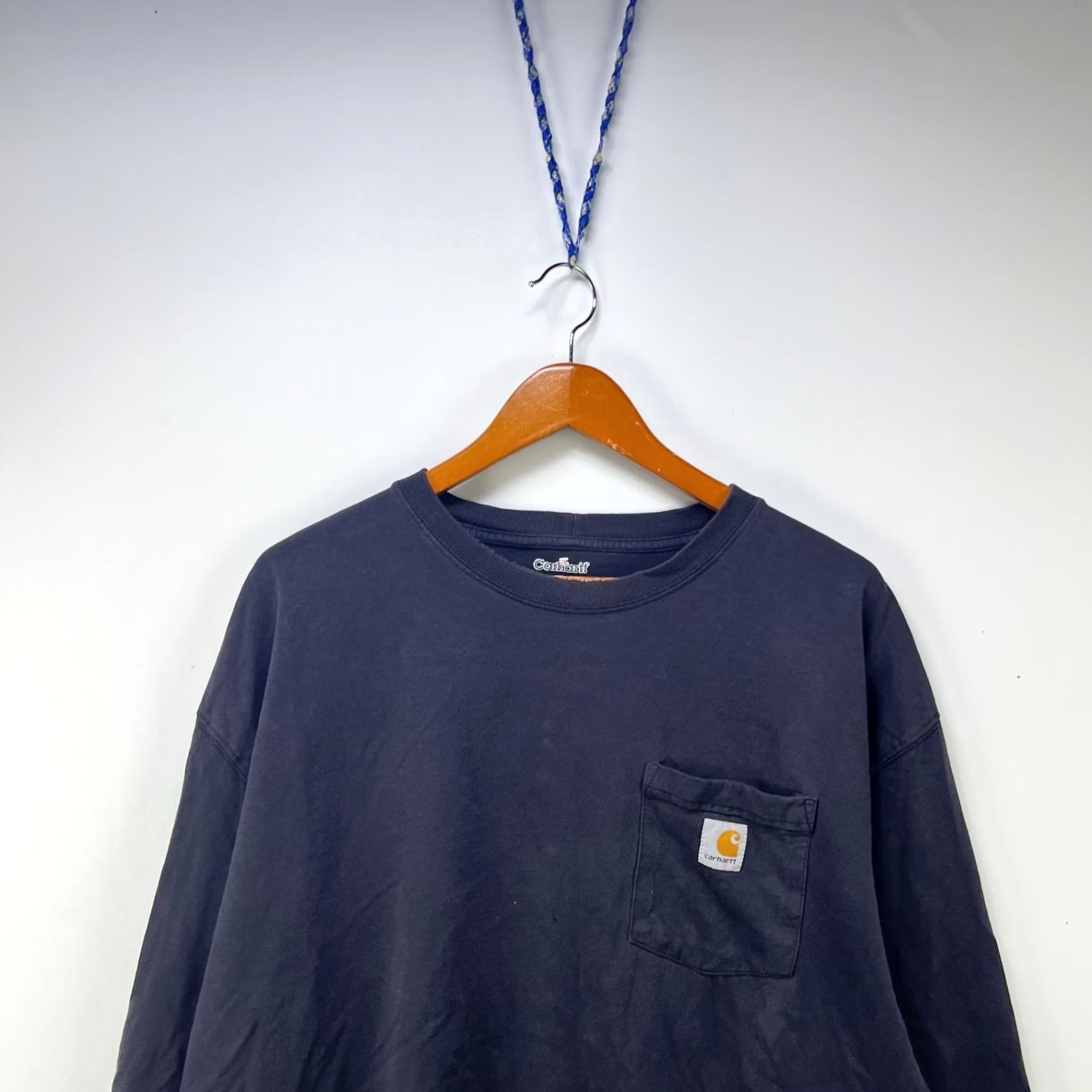Carhartt Carhartt Black Pocket Long Sleeve Shirt XL Mens Size US XL / EU 56 / 4 - 2 Thumbnail