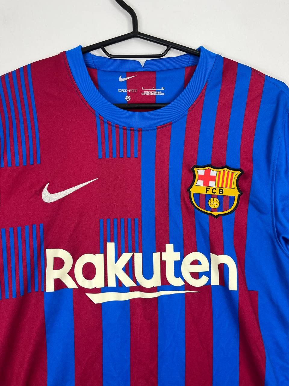 Nike Barcelona 2021 2022 Home Shirt Football Jersey Nike Mens S Size US S / EU 44-46 / 1 - 2 Thumbnail