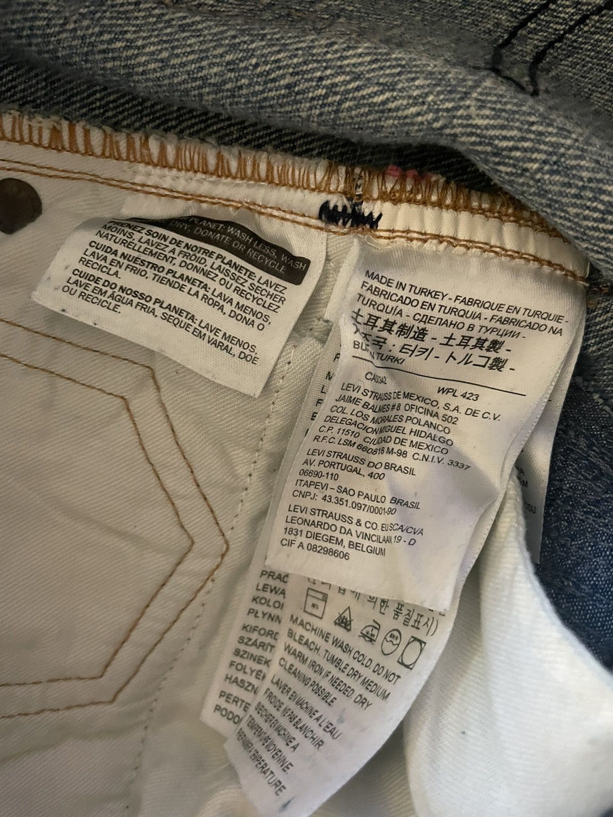 Levi's Made & Crafted DRAFT TAPER SELVEDGE JEAN Size US 32 / EU 48 - 12 Thumbnail