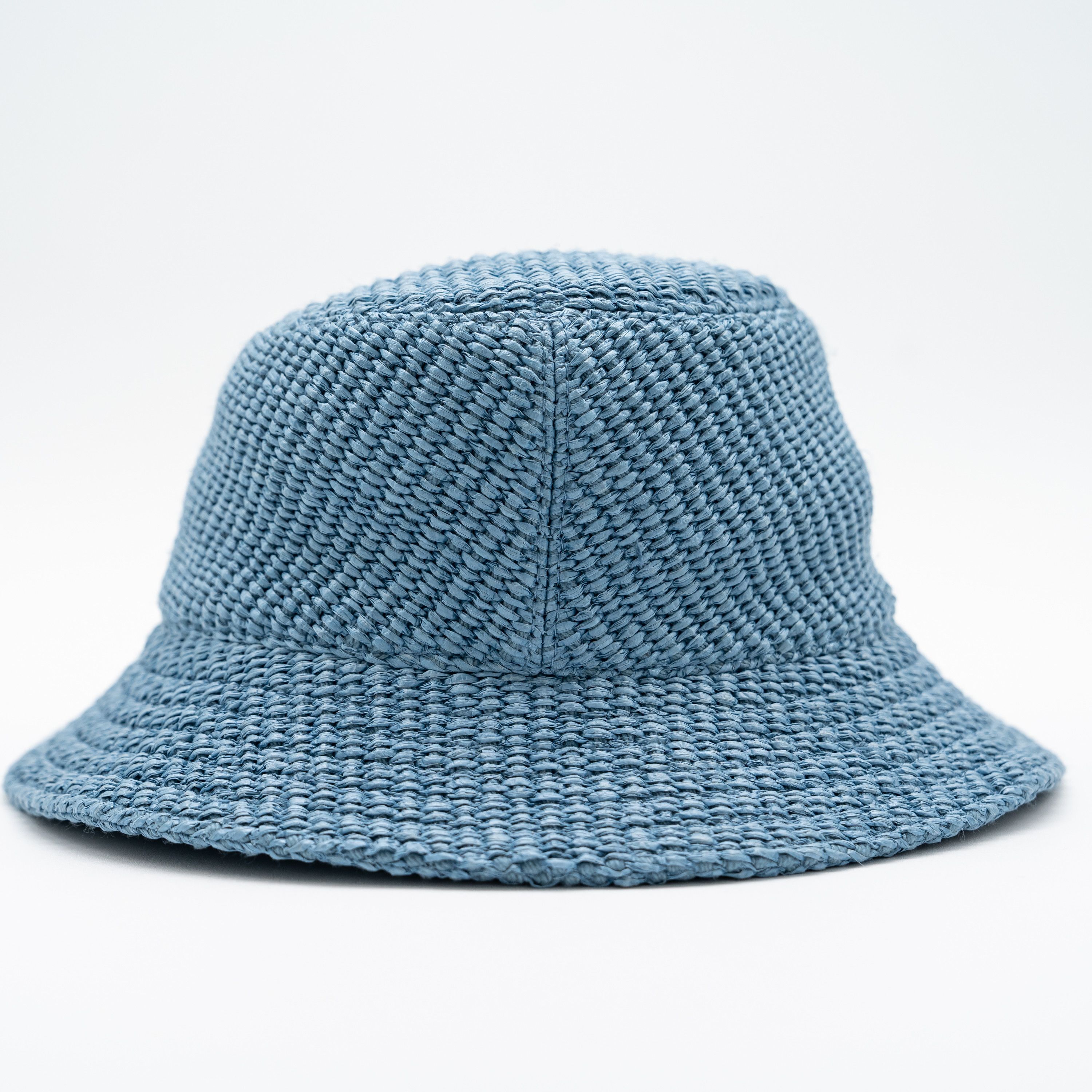 Givenchy Givenchy Woven Raffia Bucket Hat Blue Logo Size ONE SIZE - 2 Thumbnail