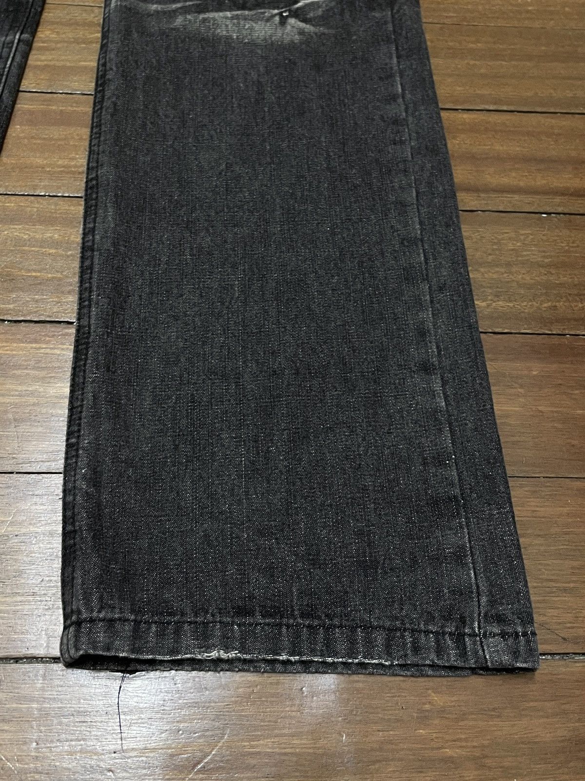 14th Addiction Rare Design Vintage Japanese Brand LowBox Jeans 1990s Size US 32 / EU 48 - 6 Thumbnail