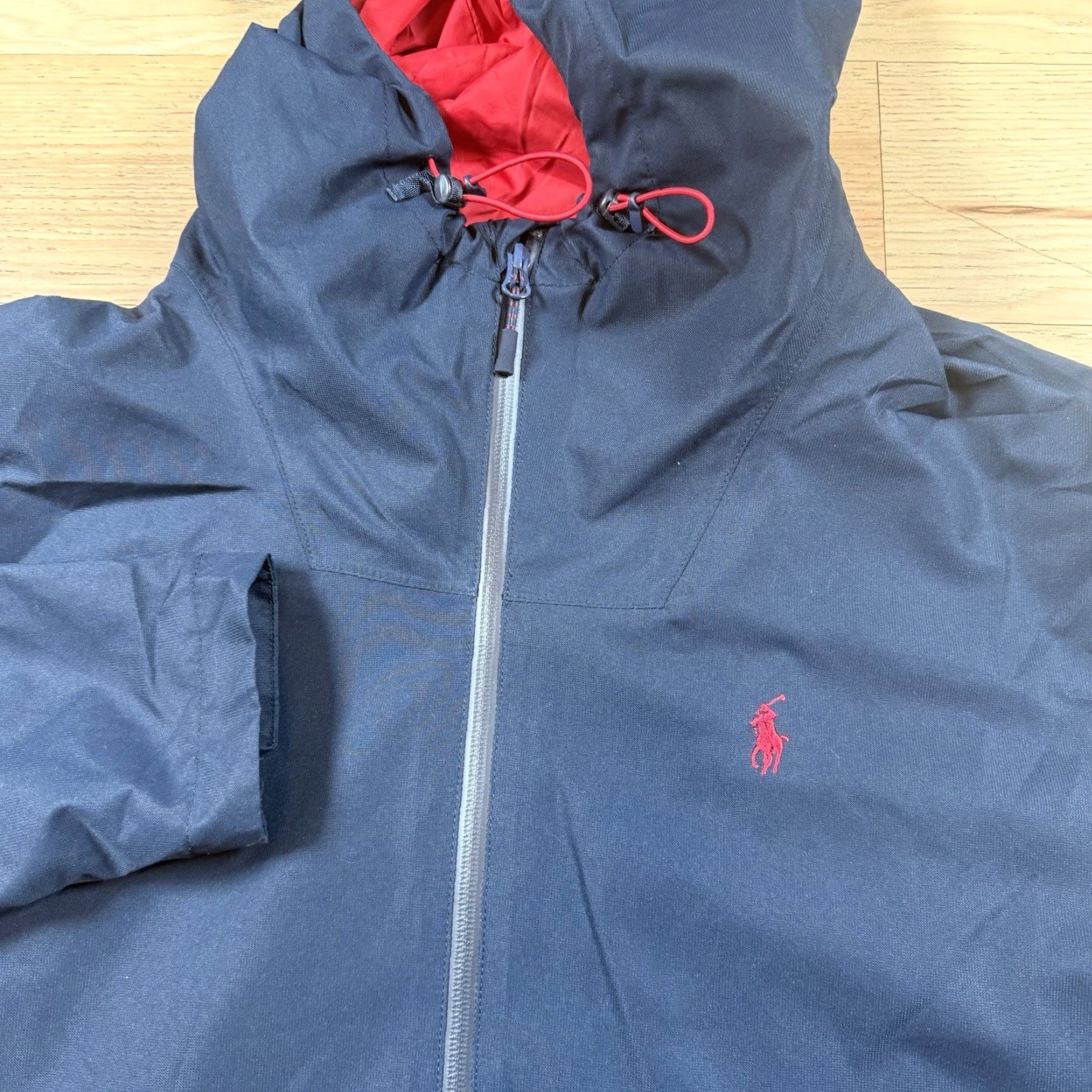 Ralph Lauren Ralph Lauren Polo Performance Jacket Windbreaker Hooded Full Zip Black XL Mens Size US XL / EU 56 / 4 - 3 Thumbnail