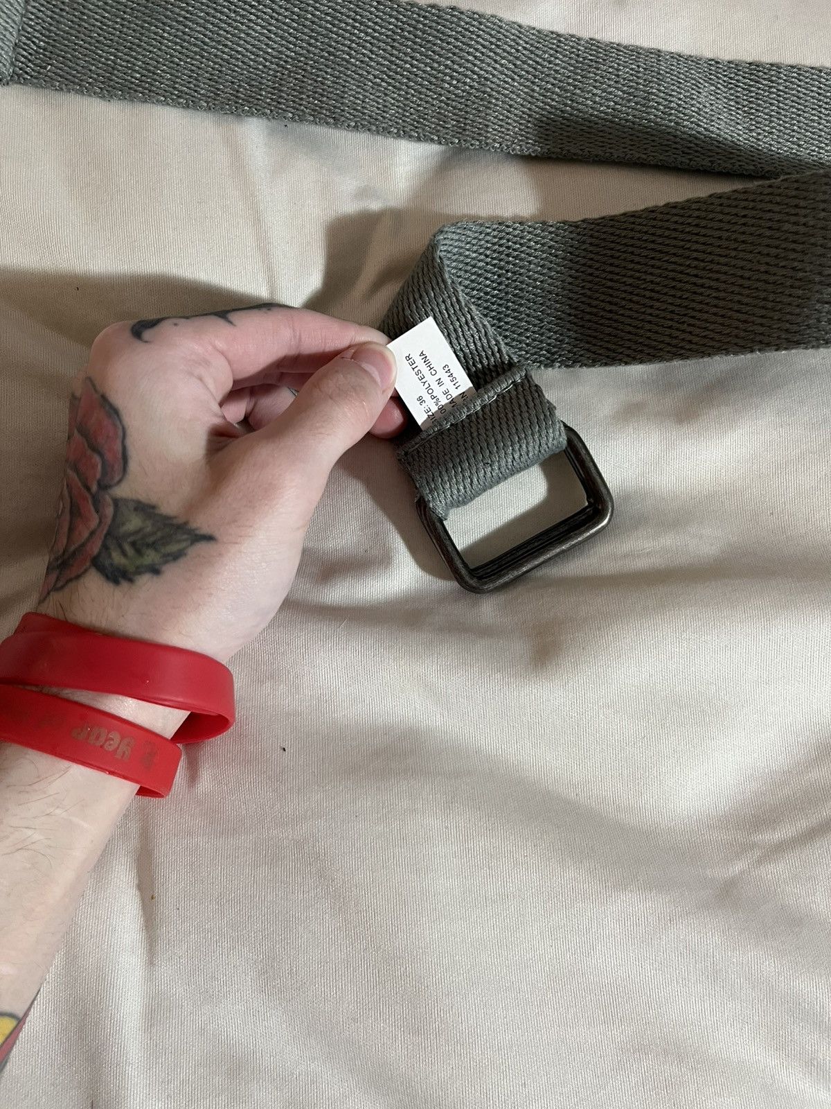 Other Gray belt Size ONE SIZE - 2 Thumbnail