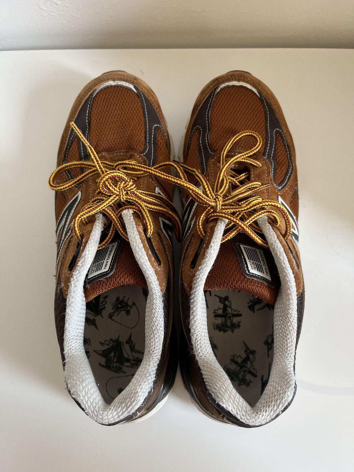 New Balance New Balance x LL Bean Brown 990v4 Size US 8 / EU 41 - 4 Thumbnail