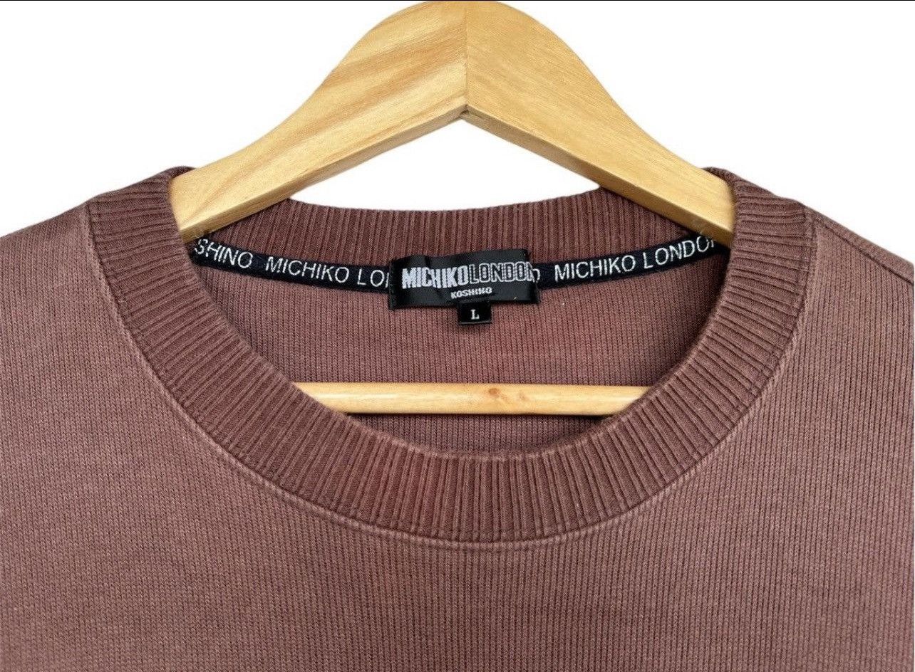 Designer × Mr. Junko Michiko Koshino London Baggy Boxy Brown Sweatshirt Size US L / EU 52-54 / 3 - 3 Thumbnail