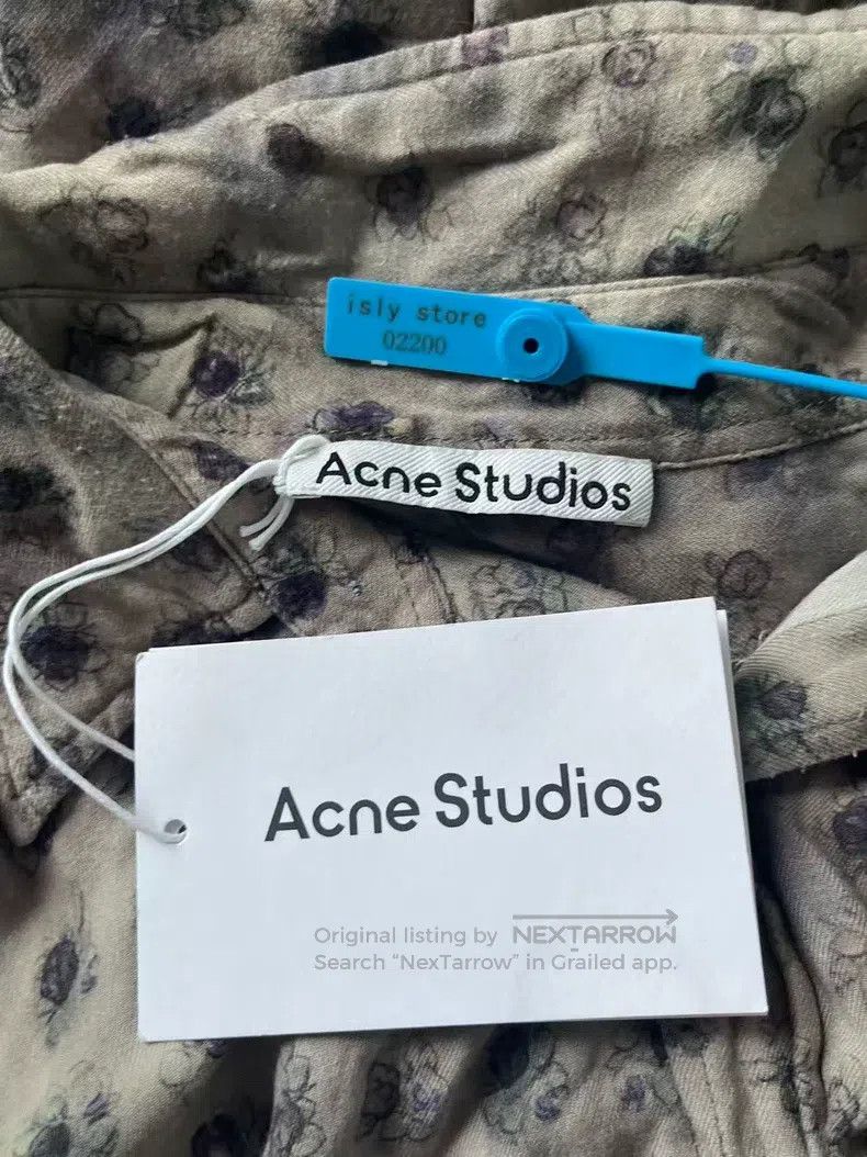 Acne Studios Acne Studios Daisy print single-breasted button-down shirt Size US S / EU 44-46 / 1 - 4 Thumbnail